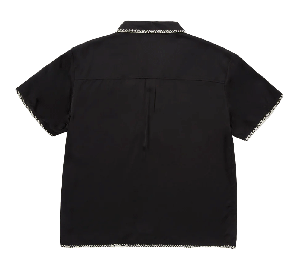 Blanket Stitch Woven Shirt for Men & Women | Comfortable Casual Button Down Shirt | Perfect for Office, Date Night & Outdoor Activities