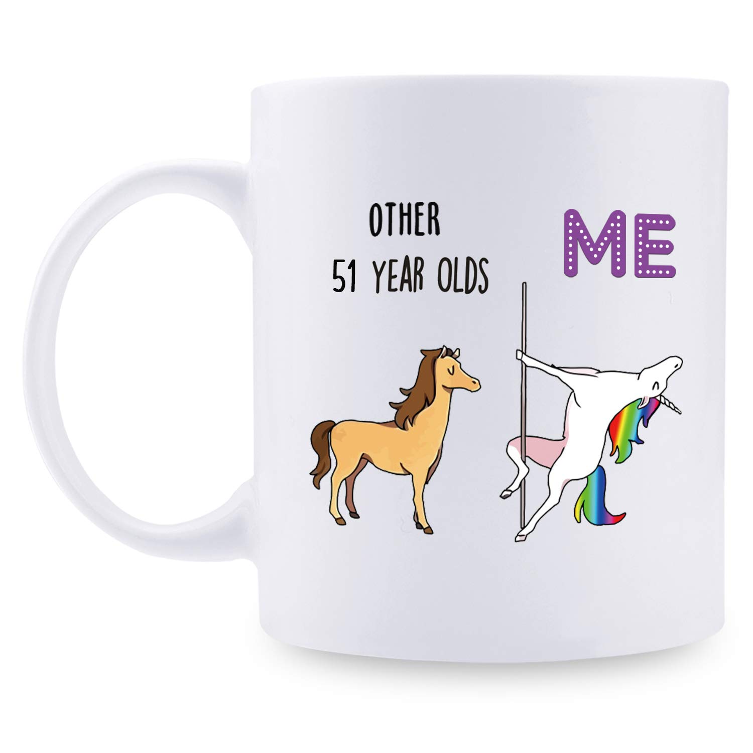 51st Birthday Gifts for Women - 1968 Vintage Themed 11oz Coffee Mug for Mom, Wife, Sister, Friend & Coworker - Perfect Birthday Present for Her - Ideal for Office, Home & Special Celebrations