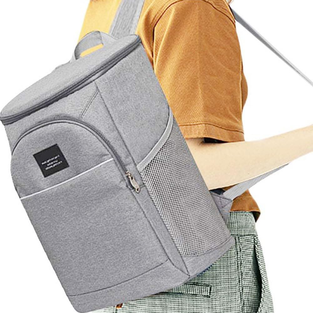 Lightweight Insulated Cooler Backpack - Waterproof Thermal Lunch Rucksack for Beach, Picnic, Camping, Hiking & Outdoor Adventures