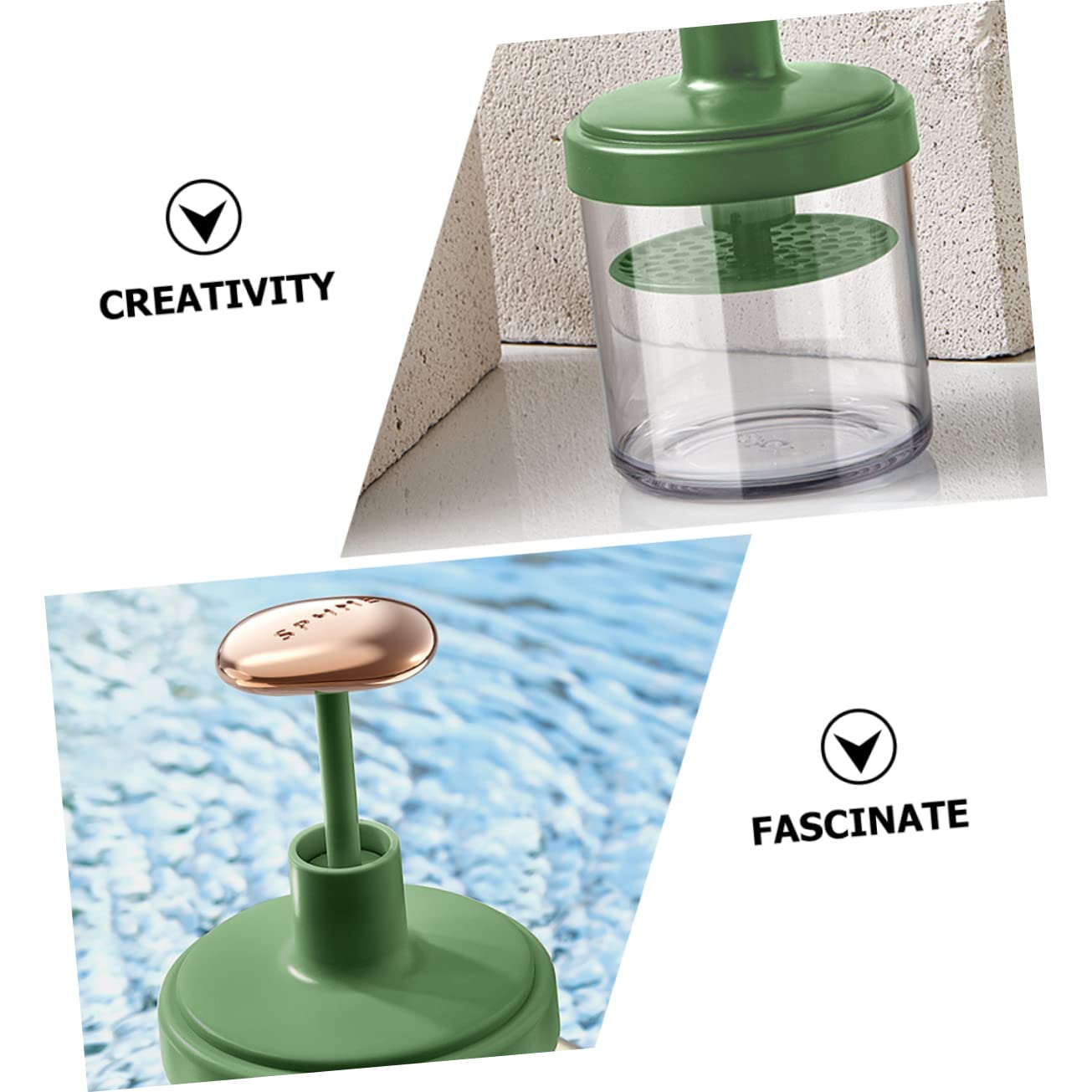 Hemoton Facial Foaming Cup - Electric Bubble Maker for Face Wash, Plastic Foam Generator for Cleansing | Perfect for Skincare Routine & Travel