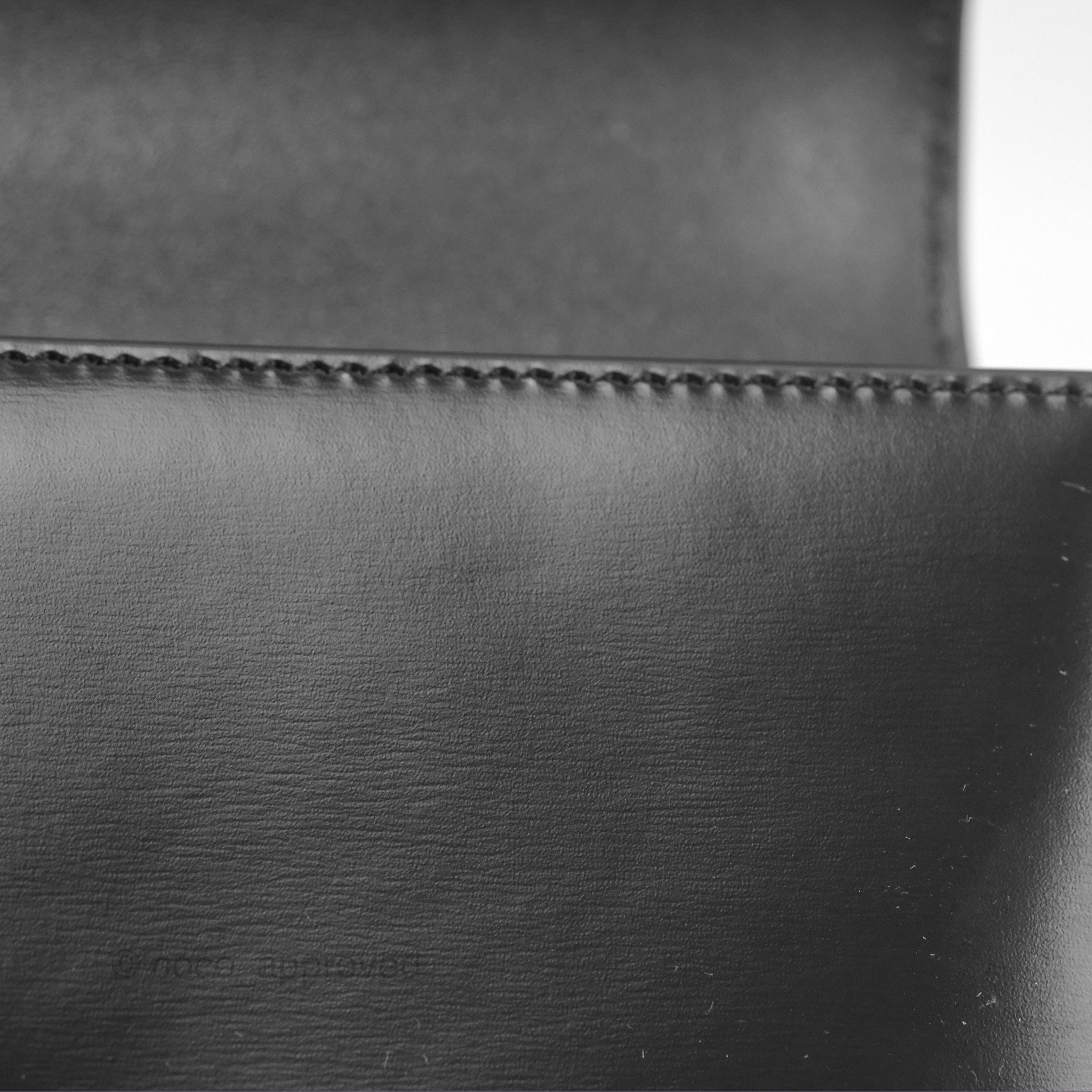 Celine Triomphe Chain Shoulder Bag in So Black Shiny Calfskin Leather - Elegant Crossbody Purse for Women, Perfect for Date Night & Evening Events