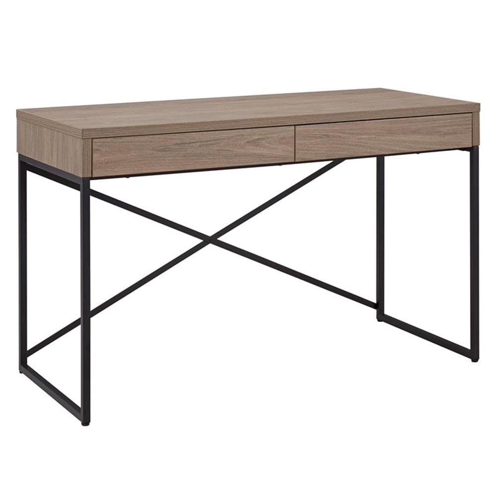 Antiqued Gray Oak Mason Rectangular 47.75