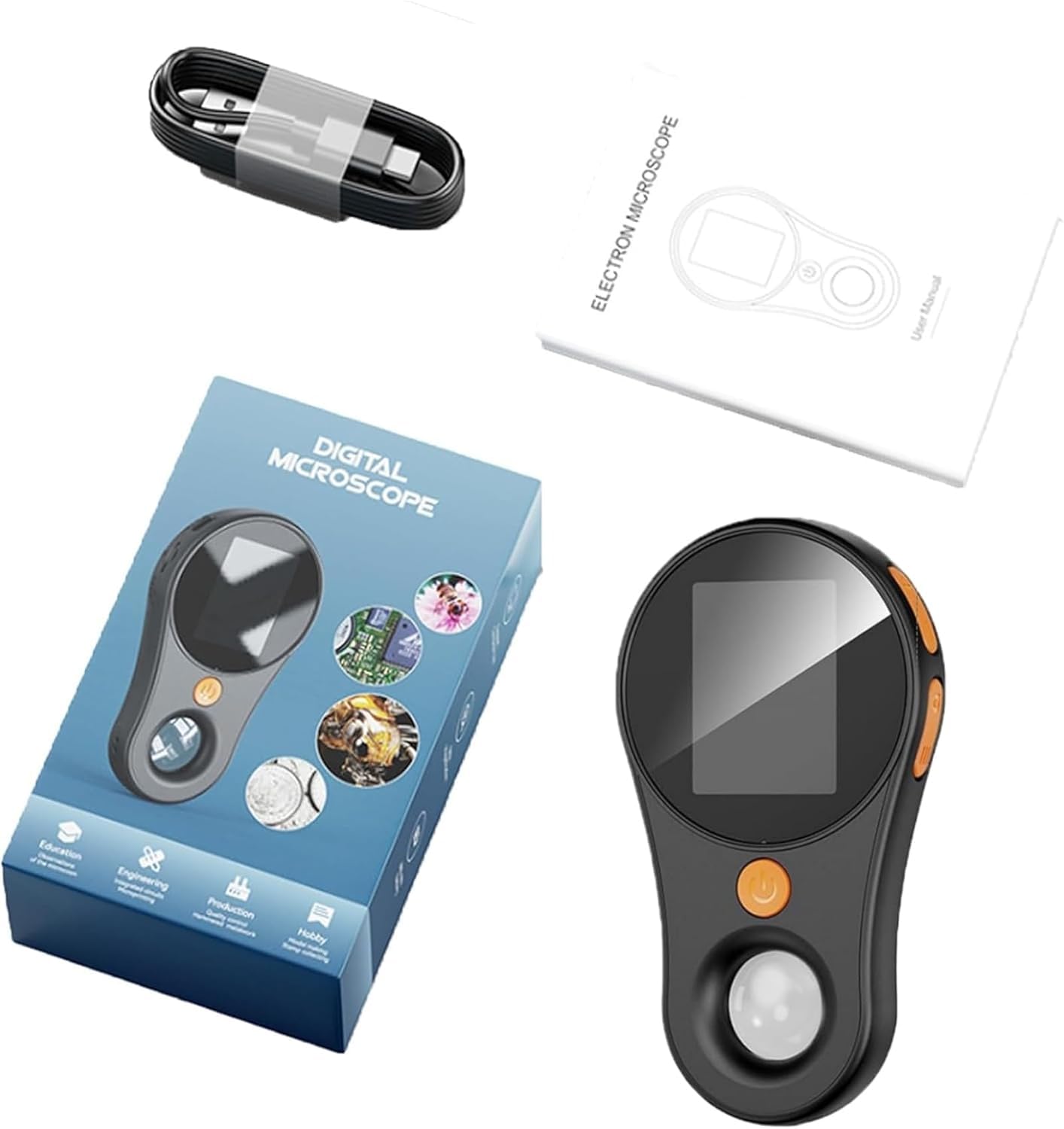 JHDZ 100x Handheld Digital Microscope with 2