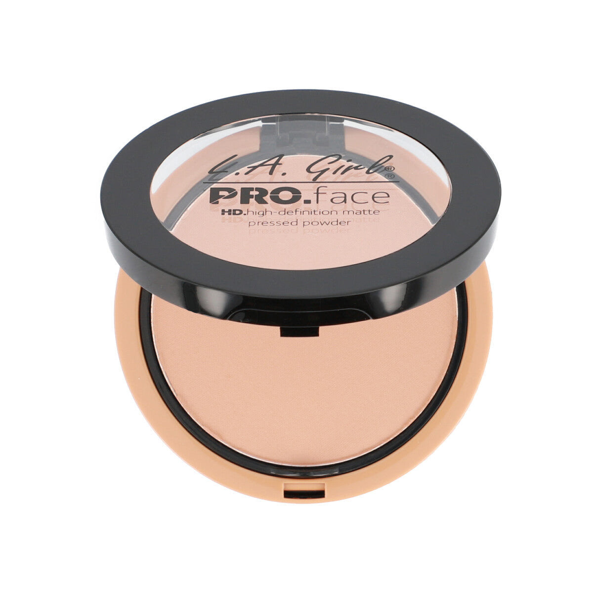 PRO. Face Matte Pressed Powder in Warm Honey - Oil Control & Shine-Free Finish for All-Day Wear | Perfect for Oily Skin & Touch-Ups On-The-Go