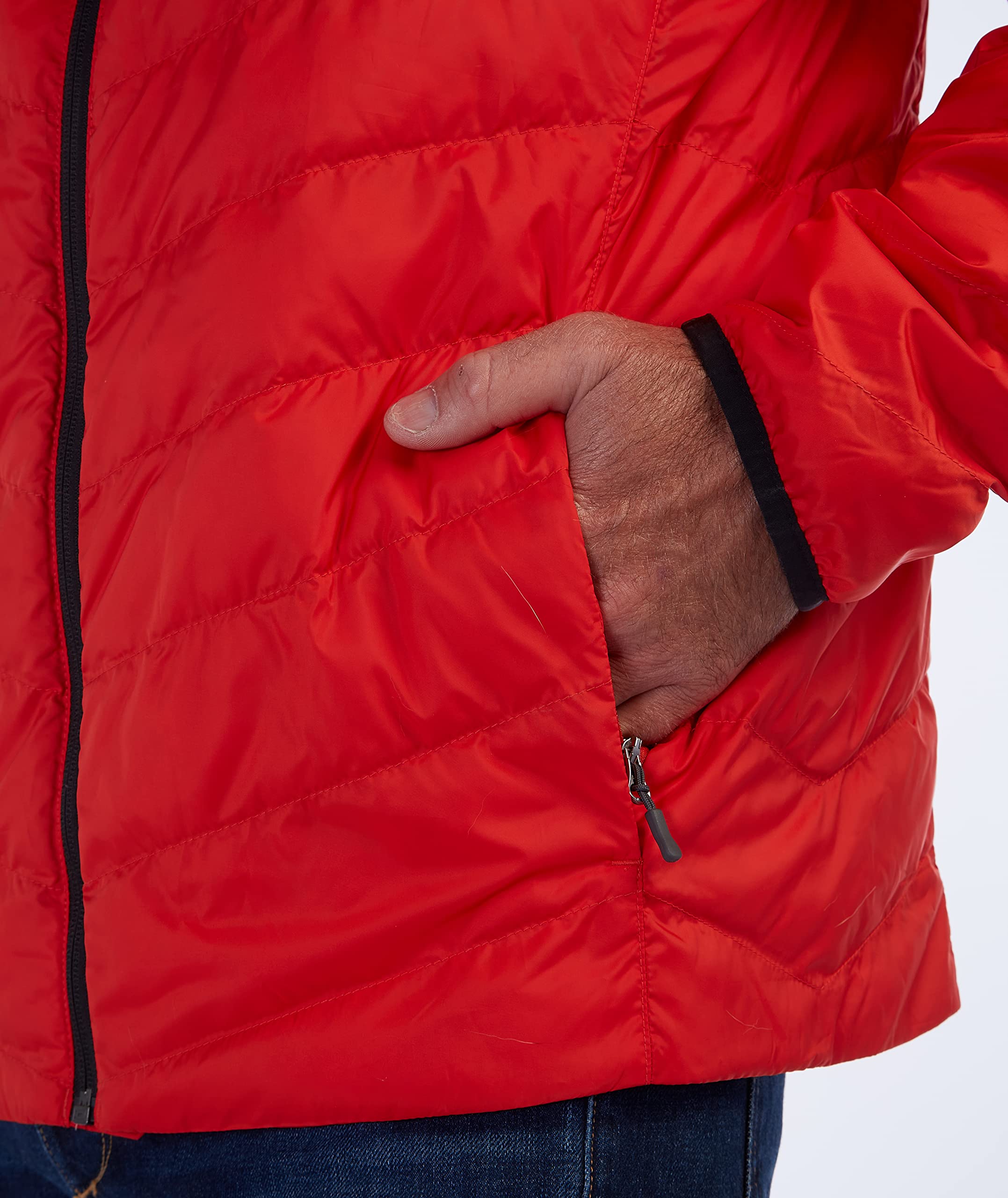 Spyder Men's Peak Hoodie Insulator Jacket - Lightweight Winter Jacket for Skiing, Hiking & Outdoor Activities