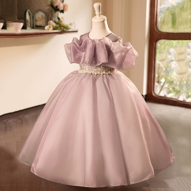 Princess Dress for Girls - Elegant Ball Gown for Birthday Parties & Special Occasions | Perfect for Birthday Celebrations, Pageants, and Dress-Up Play
