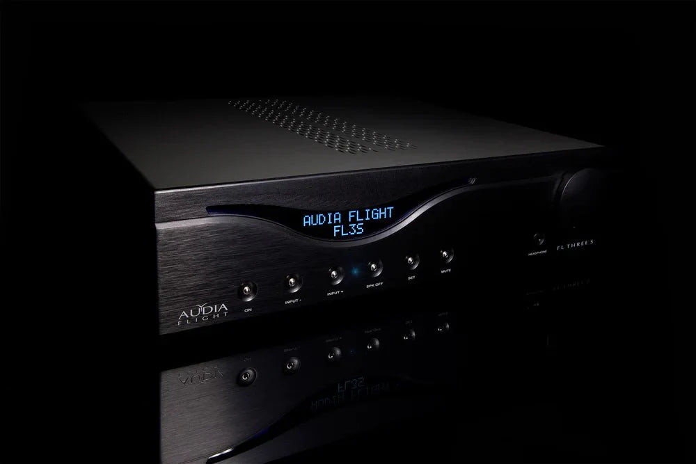 Audia Flight Three S Stereo Integrated Amplifier - High-End Audio System for Home Theater & Music Listening | Perfect for Audiophiles & Hi-Fi Enthusiasts