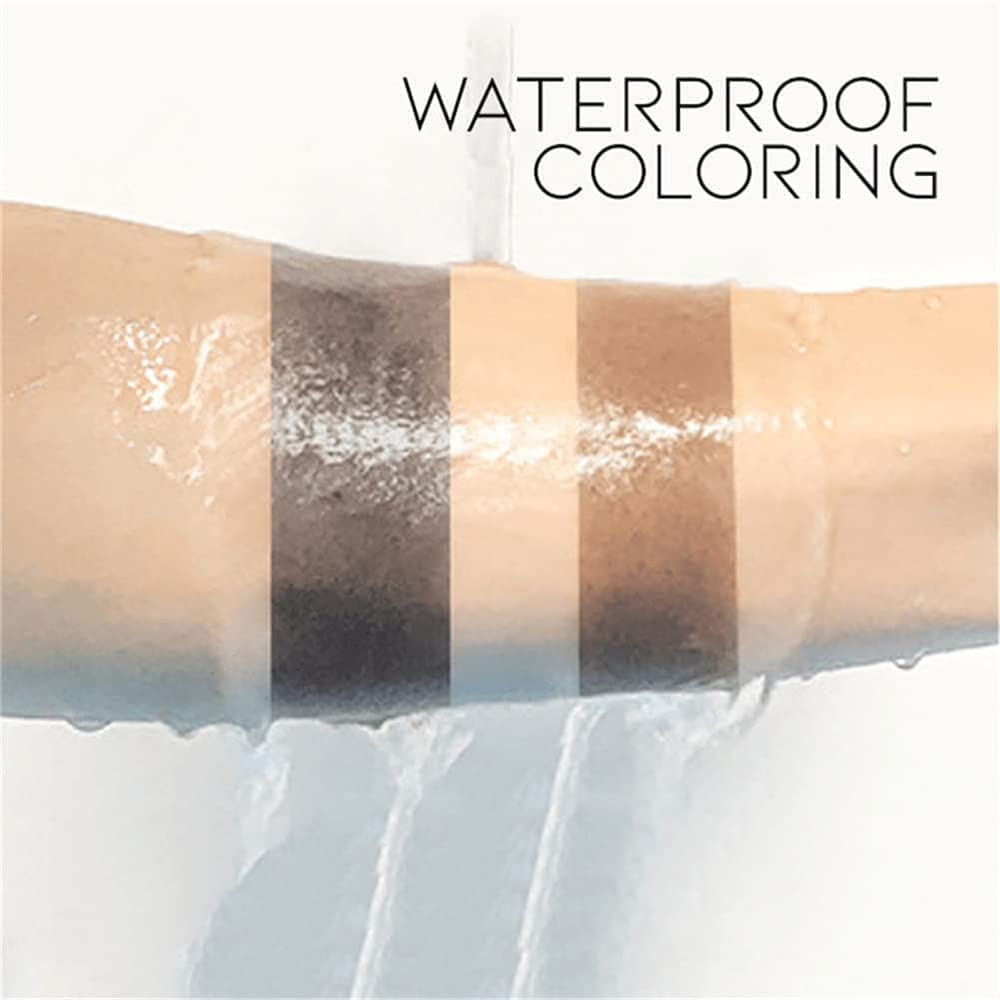 Natural Hairline Powder & Shading Sponge Pen - Waterproof Root Touch Up Concealer for Thinning Hair | Long Lasting, Buildable Eyebrow Makeup | Perfect for Daily Use, Special Occasions & Travel