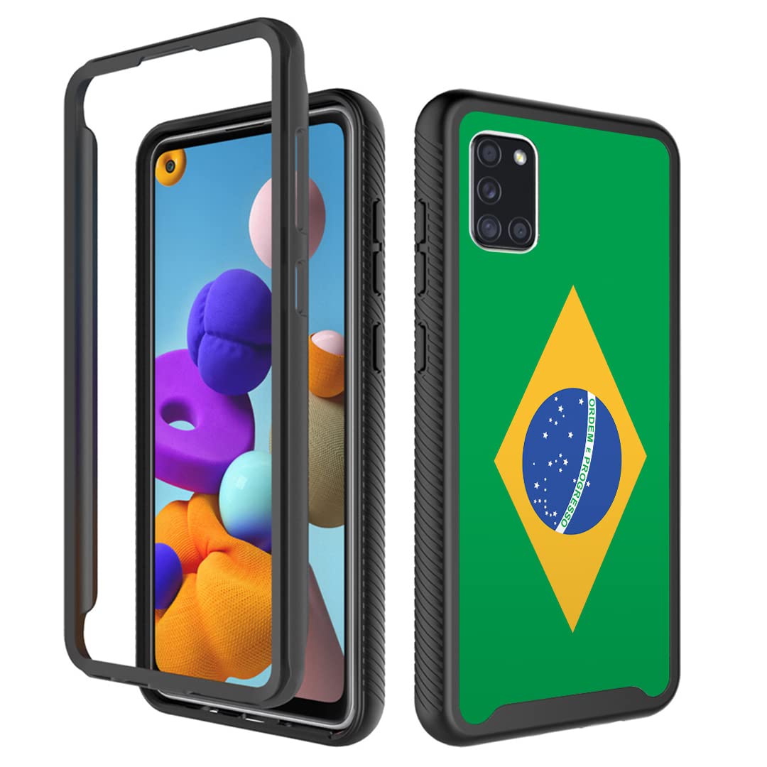 Premium Shockproof Samsung Galaxy A71 5G Case - Brazil Flag Design for Men & Women | Durable Protection for Daily Use