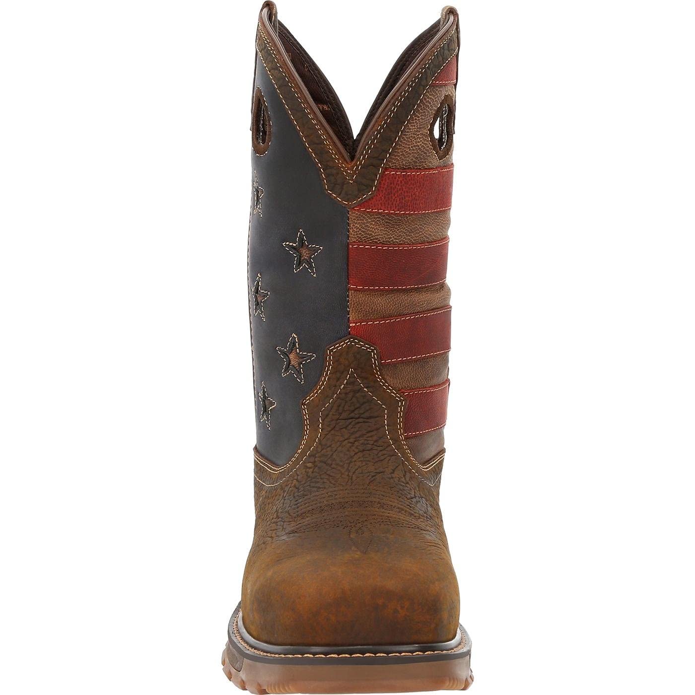 Durango Men's Maverick Xp Western Boot - Durable Cowboy Boots for Men, Comfortable Work & Riding Boots with Slip-Resistant Sole | Perfect for Ranch Work, Horseback Riding & Country Fashion