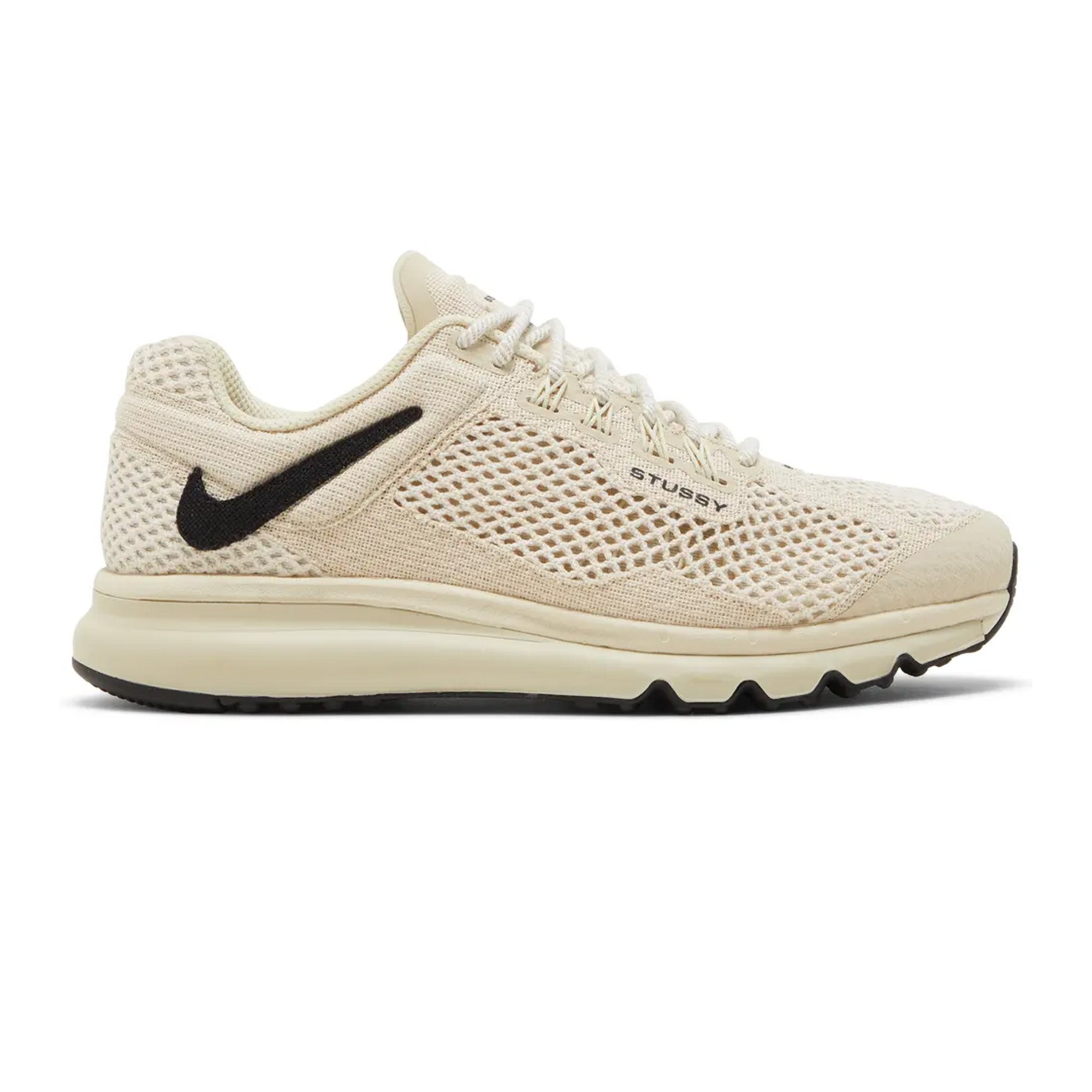 Stussy x Nike Air Max 2013 'Fossil' Retro Sneakers (2022) - Men's Running Shoes for Casual Wear & Street Style Fashion