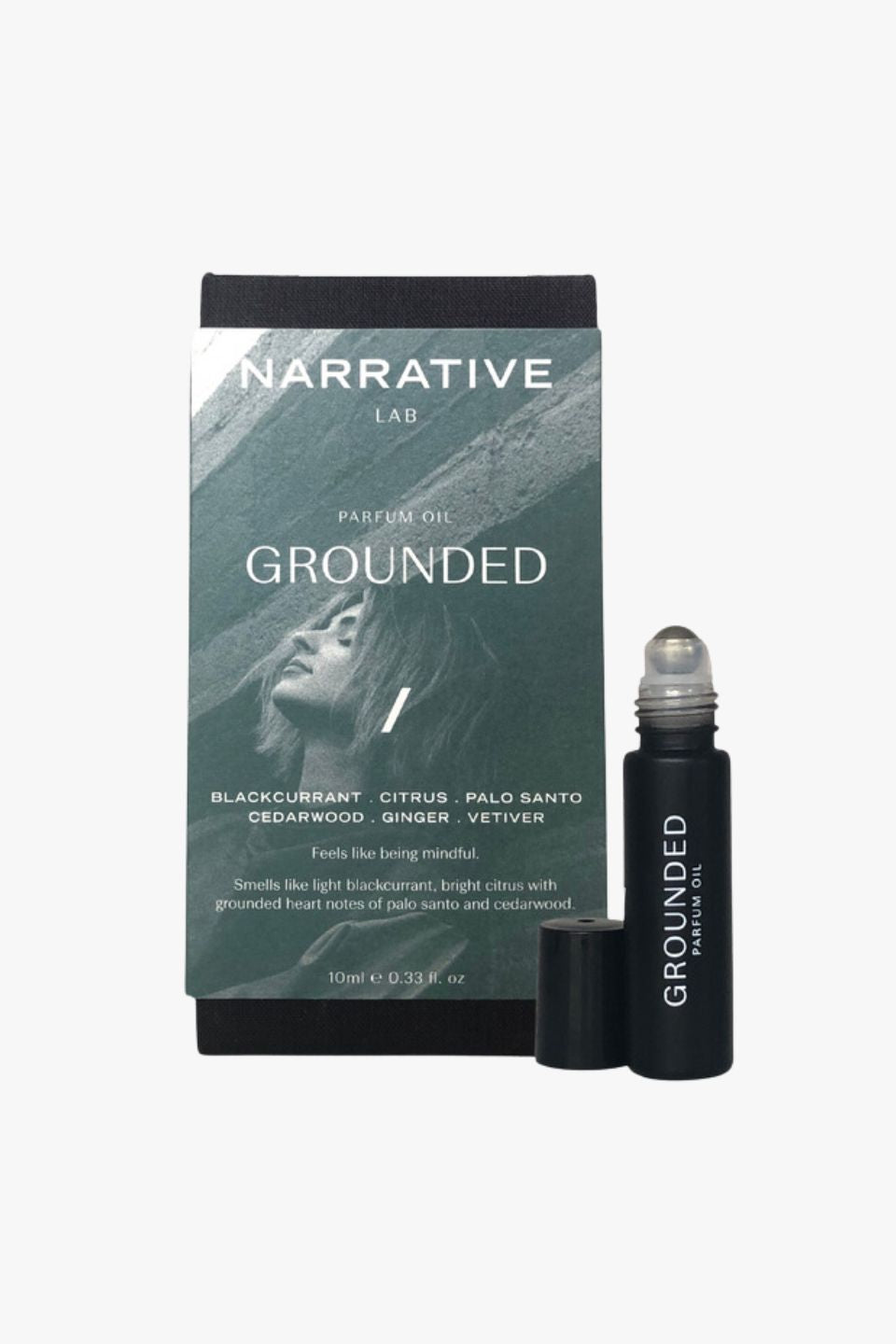 Grounded Roller Ball Perfume Oil - Long Lasting Natural Fragrance for Women & Men - Perfect for Travel, Office & Everyday Use