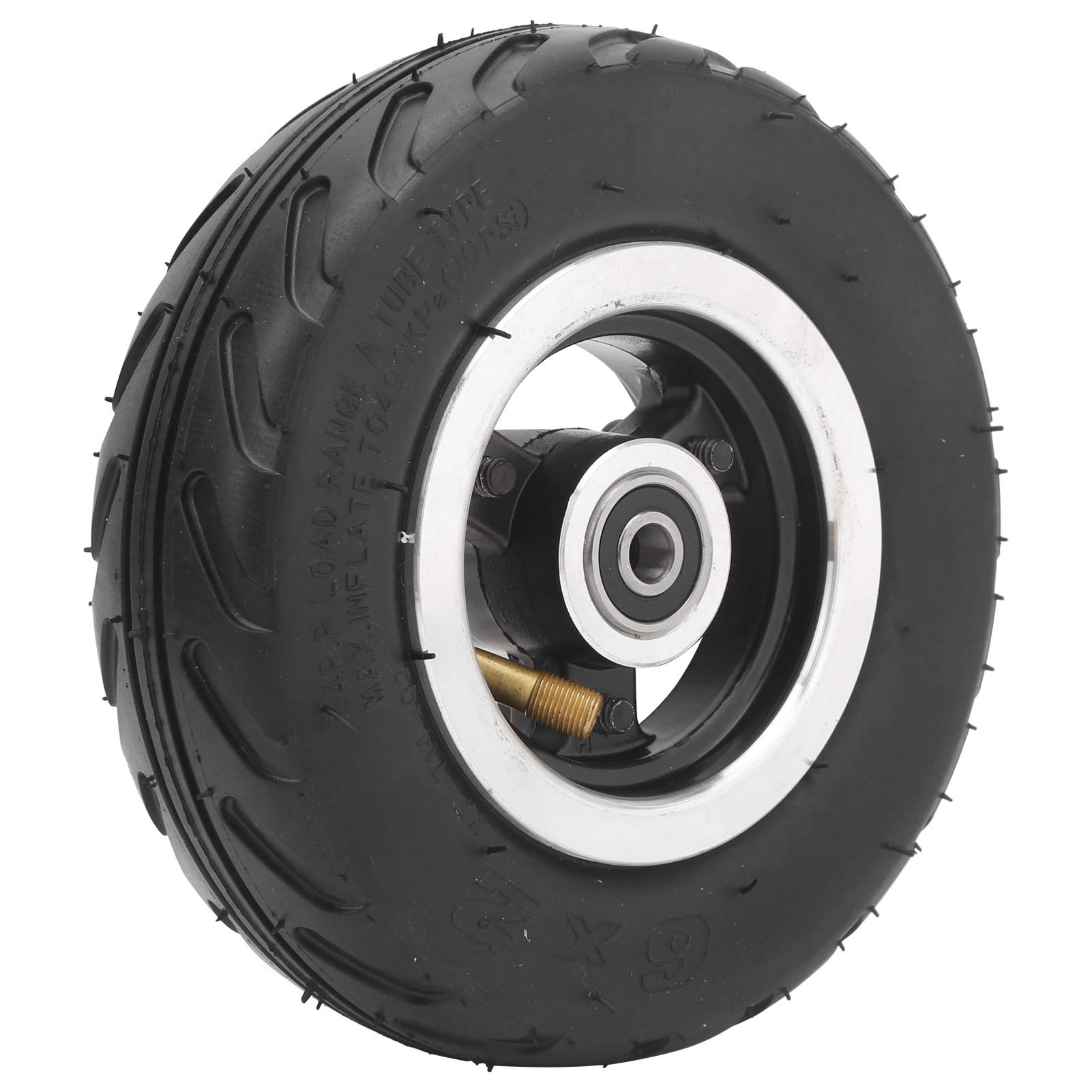 **VGEBY 6x2 Inflatable Air Tire Wheel with Aluminum Alloy Hub - Strong Grip for Electric Scooters - Perfect for Commuting & Outdoor Adventures**