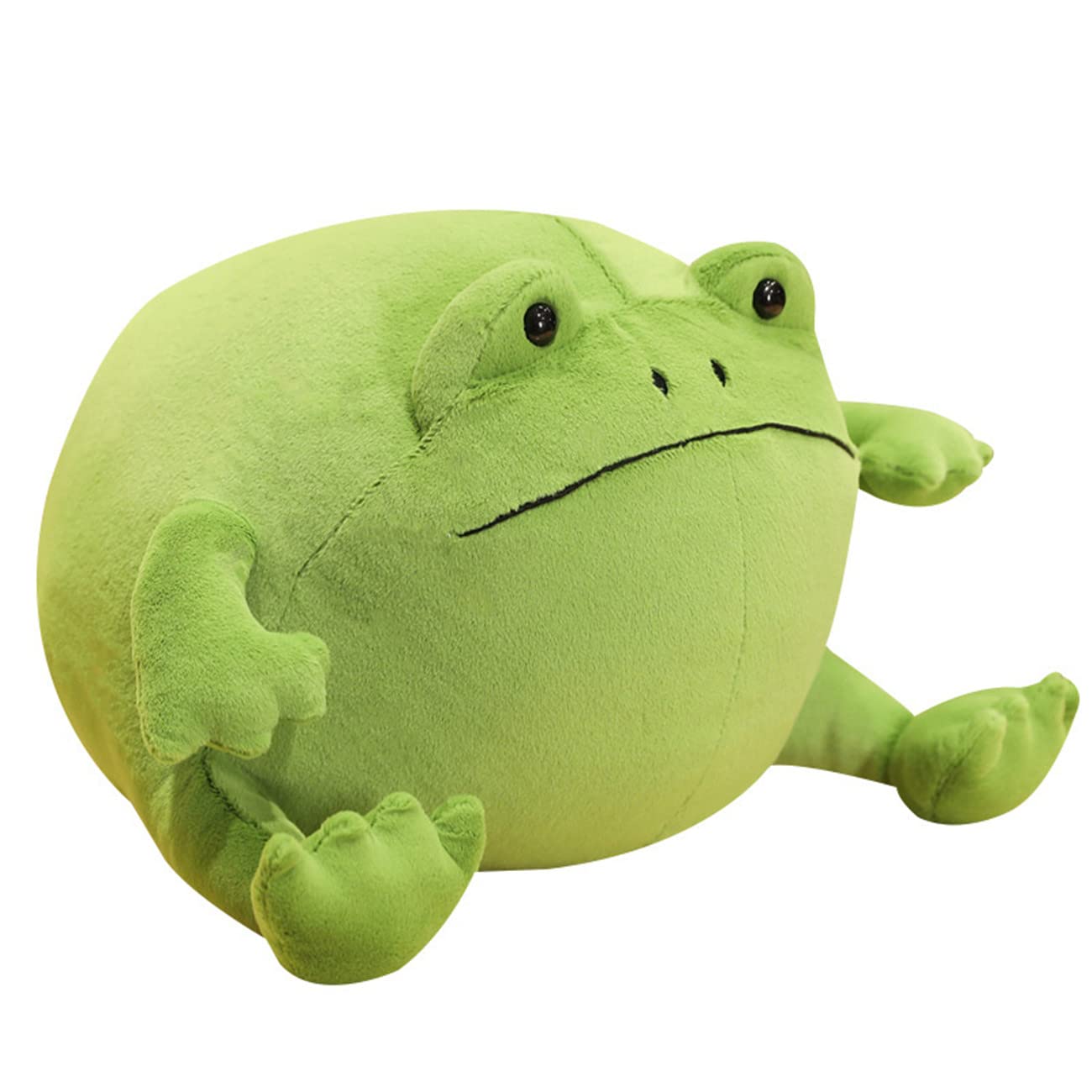 12in Soft Plush Frog Stuffed Animal - Cute Hugging Pillow Toy for Kids & Adults, Funny Frog Plushie Gift for Birthday, Christmas, Home Decor, Nursery, Stress Relief & Cuddling Companion