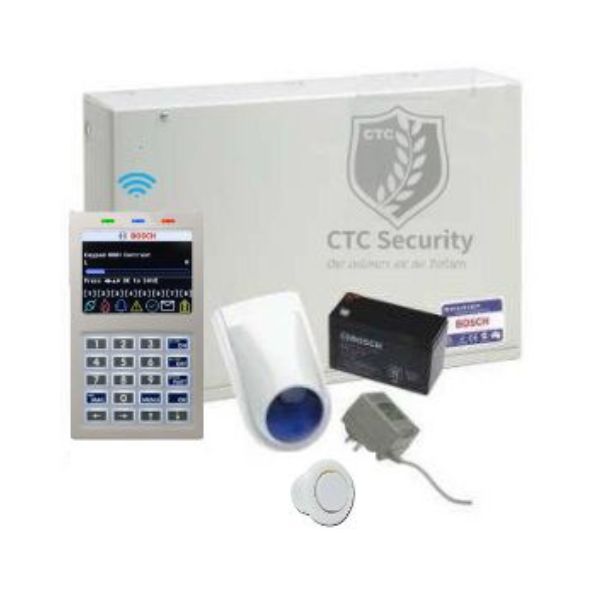 Bosch Solution 6000 WiFi Alarm System Upgrade Kit - Smart Home Security for House & Business Protection