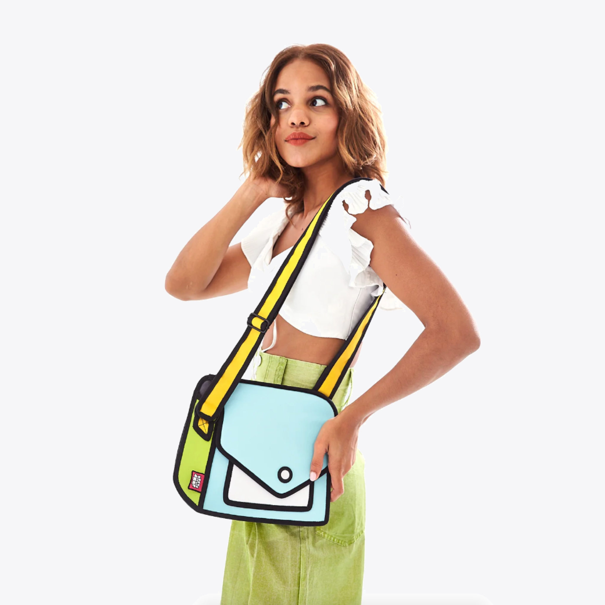 Giggle Mint Green Shoulder Bag for Women - Stylish Crossbody Purse with Adjustable Strap, Perfect for Work, Travel & Everyday Use