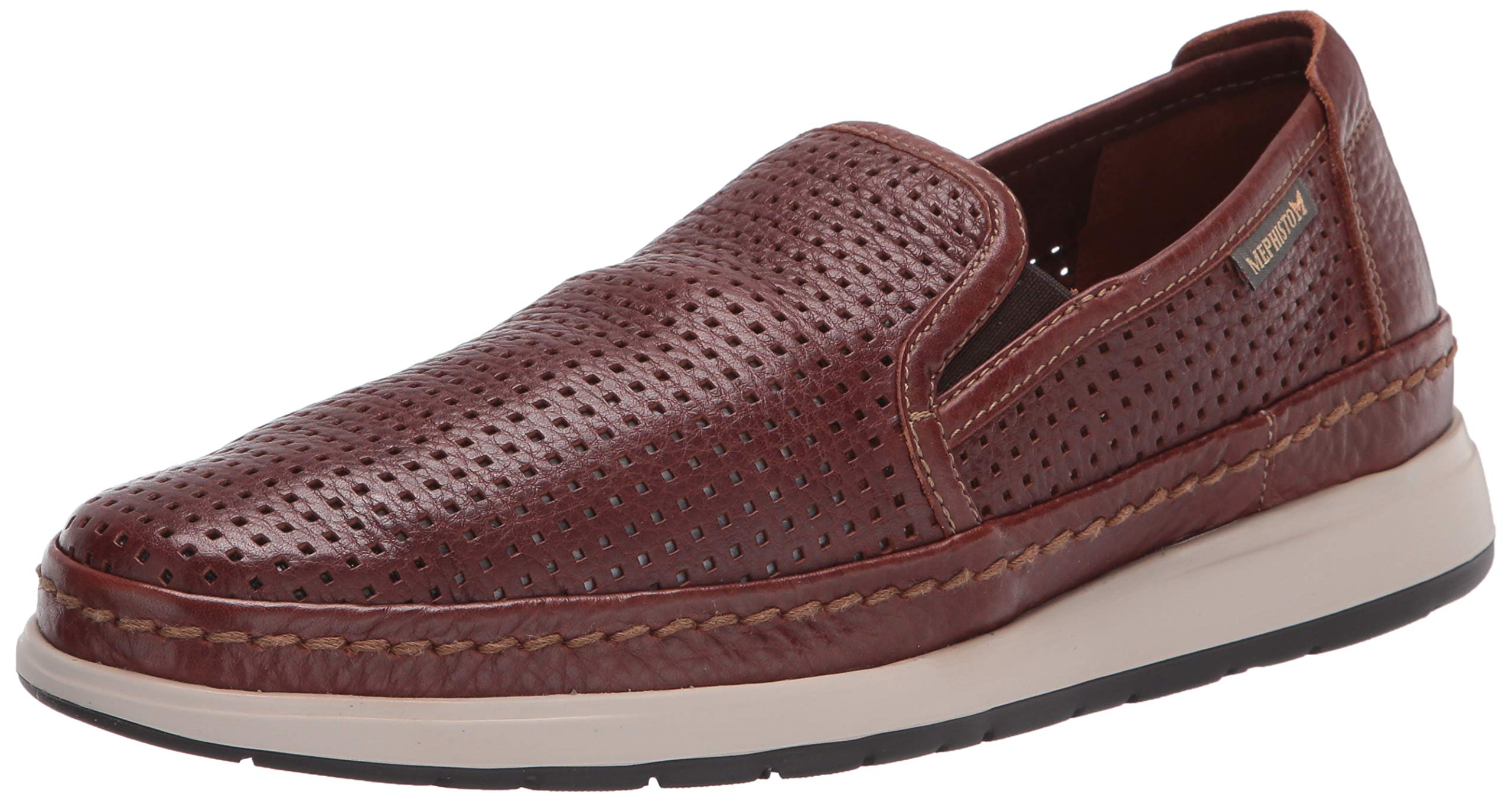 Mephisto Men's Comfortable Walking Sneakers - Lightweight Breathable Casual Shoes for Walking, Travel & Everyday Wear