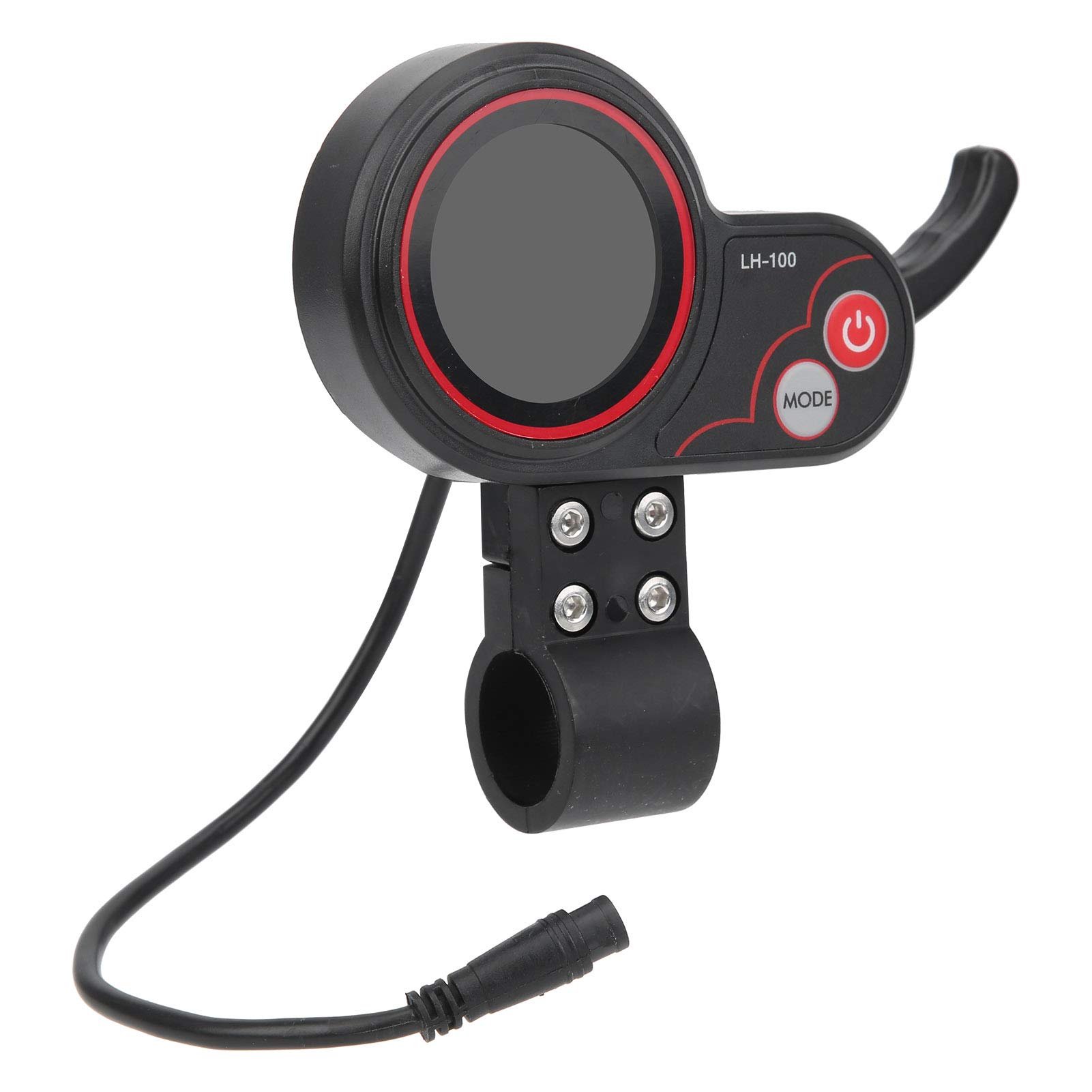 VGEBY Electric Thumb Throttle with LCD Speedometer - Durable Plastic Thumb Control for E-Bikes & Scooters - Perfect for Commuting, Off-Road Adventures & Urban Transportation