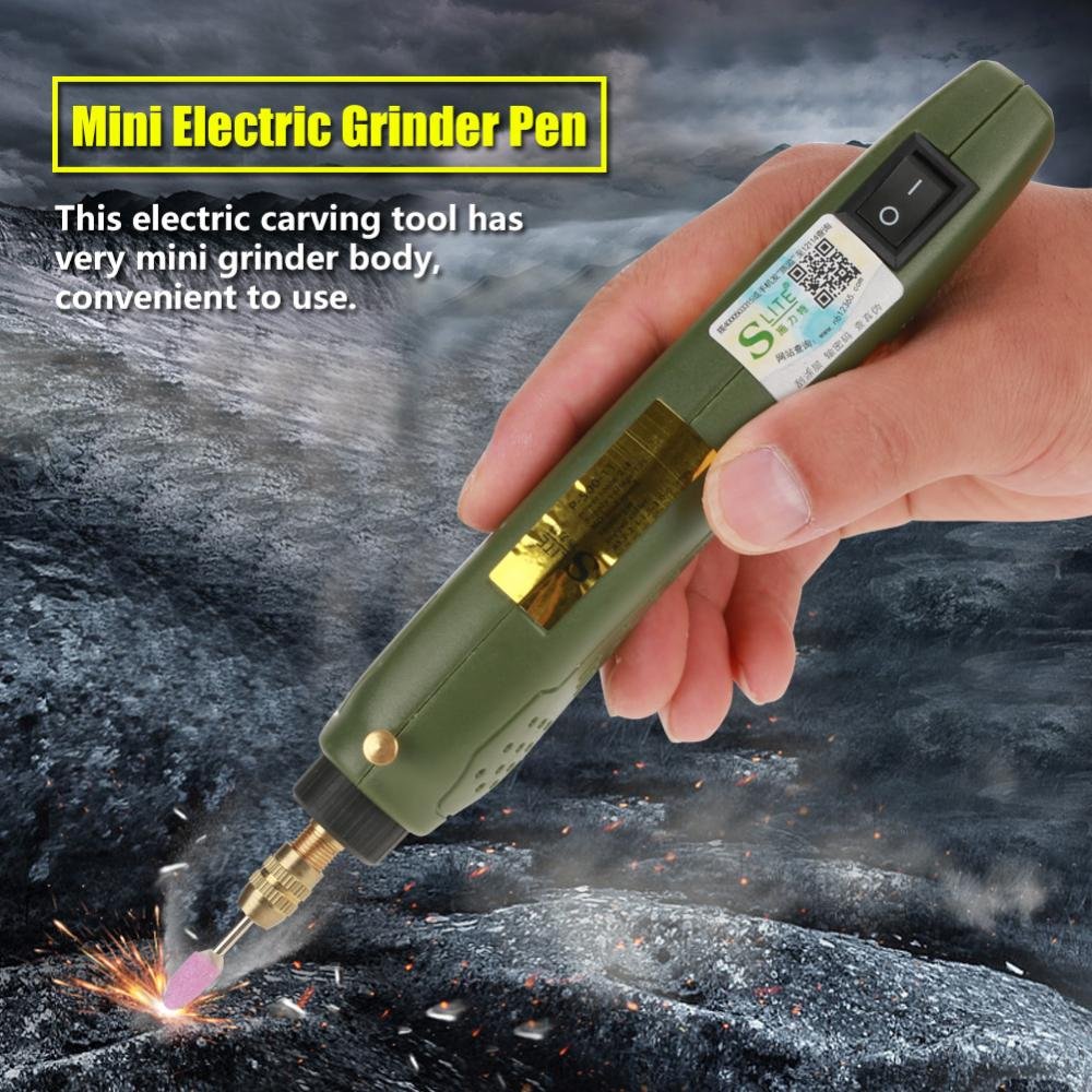 100-240V Electric Mini Grinder Tool Kit - Rotary Drill for Milling, Polishing, Drilling, Cutting & Engraving | Perfect for DIY Crafts, Jewelry Making & Home Repair Projects