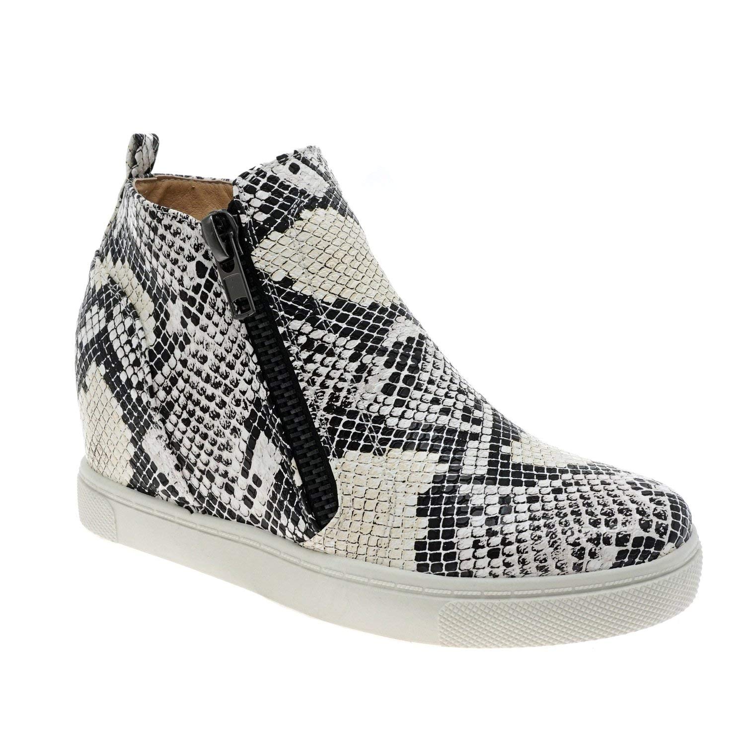 OUTWOODS Women's Hide-1 Fashion Sneakers - Stylish Comfortable Walking Shoes for Women | Perfect for Casual Wear, Work & Travel