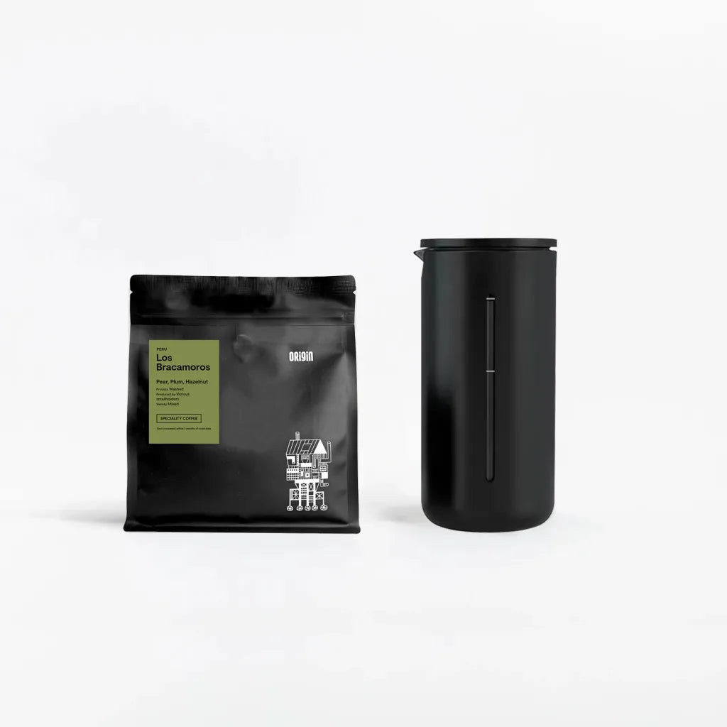 Premium French Press Coffee Maker Bundle - 3-Piece Stainless Steel & Glass Cafetiere Set for Rich, Bold Coffee - Perfect for Home, Office & Camping Brewing