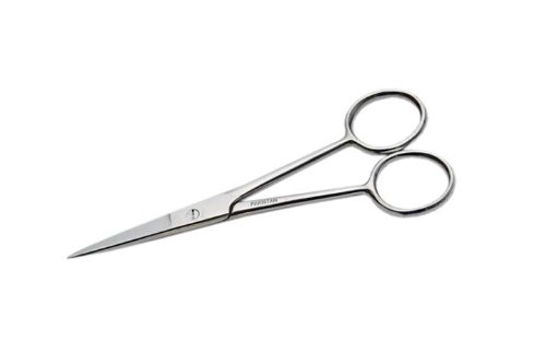 Professional 5-Inch Straight Blade Cuticle Scissors - Precision Nail Care & Manicure Tool for Salon & Home Use | Szco Supplies