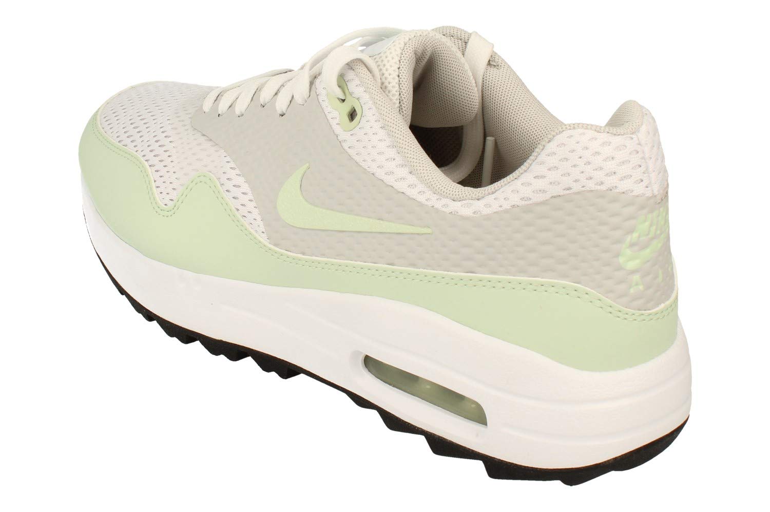 Nike Air Max 1 G Men's Golf Shoes - White Jade & Neutral Grey - UK 8.5 / US 9.5 / EU 42.5 - Lightweight Comfort for Golf & Casual Wear