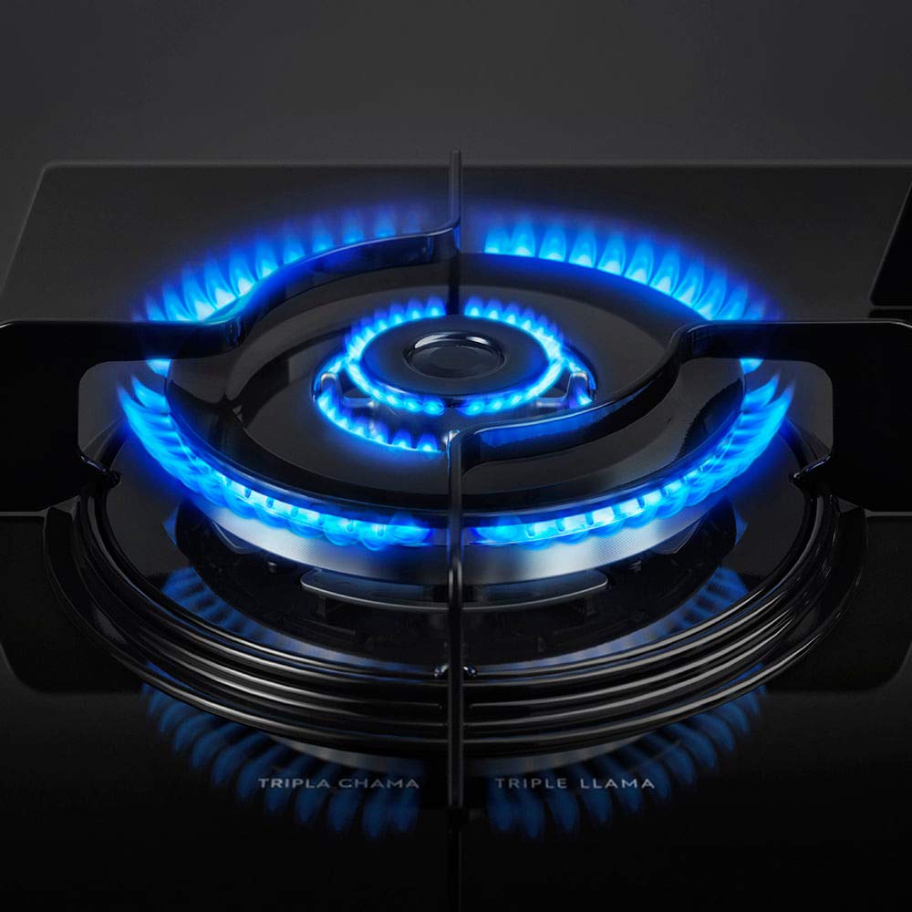 Electrolux KE5TD 5-Burner Gas Cooktop with Triple Flame Side Burner - BIVOLT Voltage for Home Kitchen Cooking & Grilling