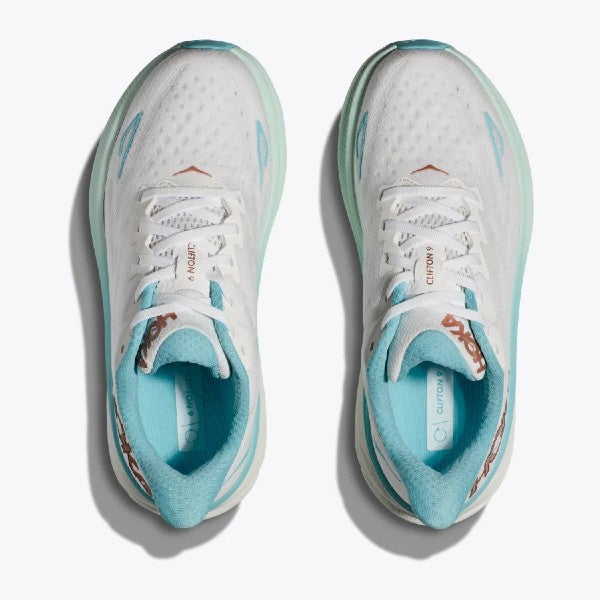 Hoka Clifton 9 Women's Running Shoes - Lightweight Cushioned Road Running Sneakers for Women | Perfect for Marathon Training, Jogging & Everyday Comfort