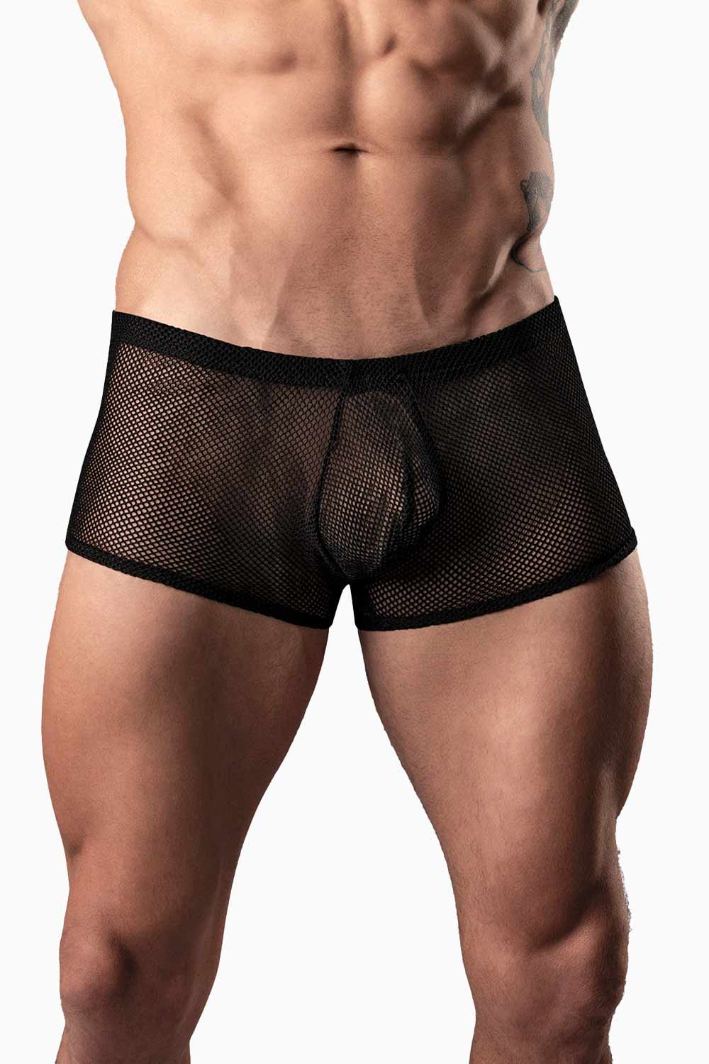 STRETCH NET Boxer - Transparent Mesh Underwear for Men | Comfortable & Breathable for Sports, Gym & Daily Wear