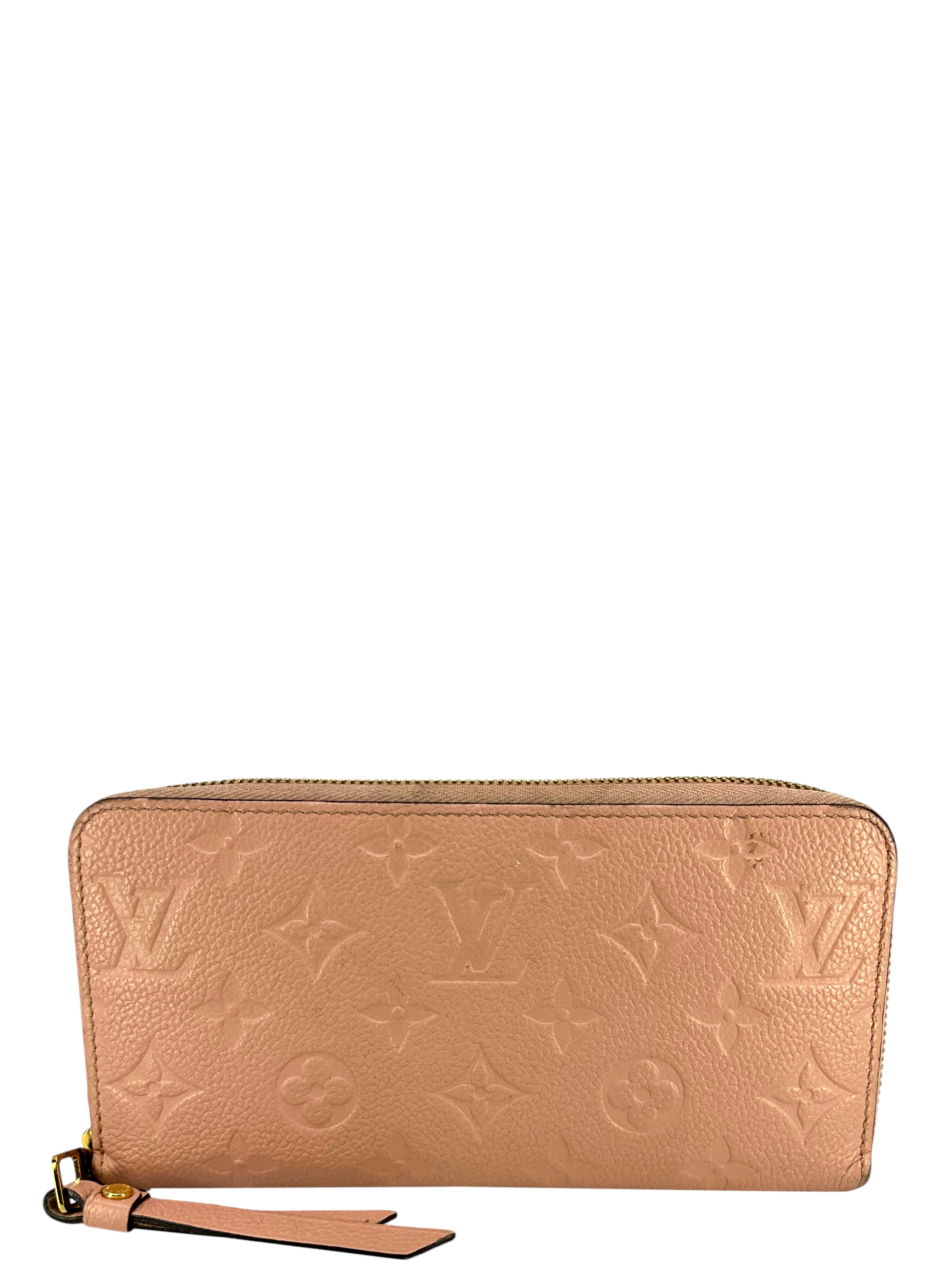 Louis Vuitton Monogram Empreinte Leather Zippy Wallet for Women - Luxury Designer Zip Around Wallet with Card Slots & Coin Pocket - Perfect for Everyday Use, Travel & Gifts