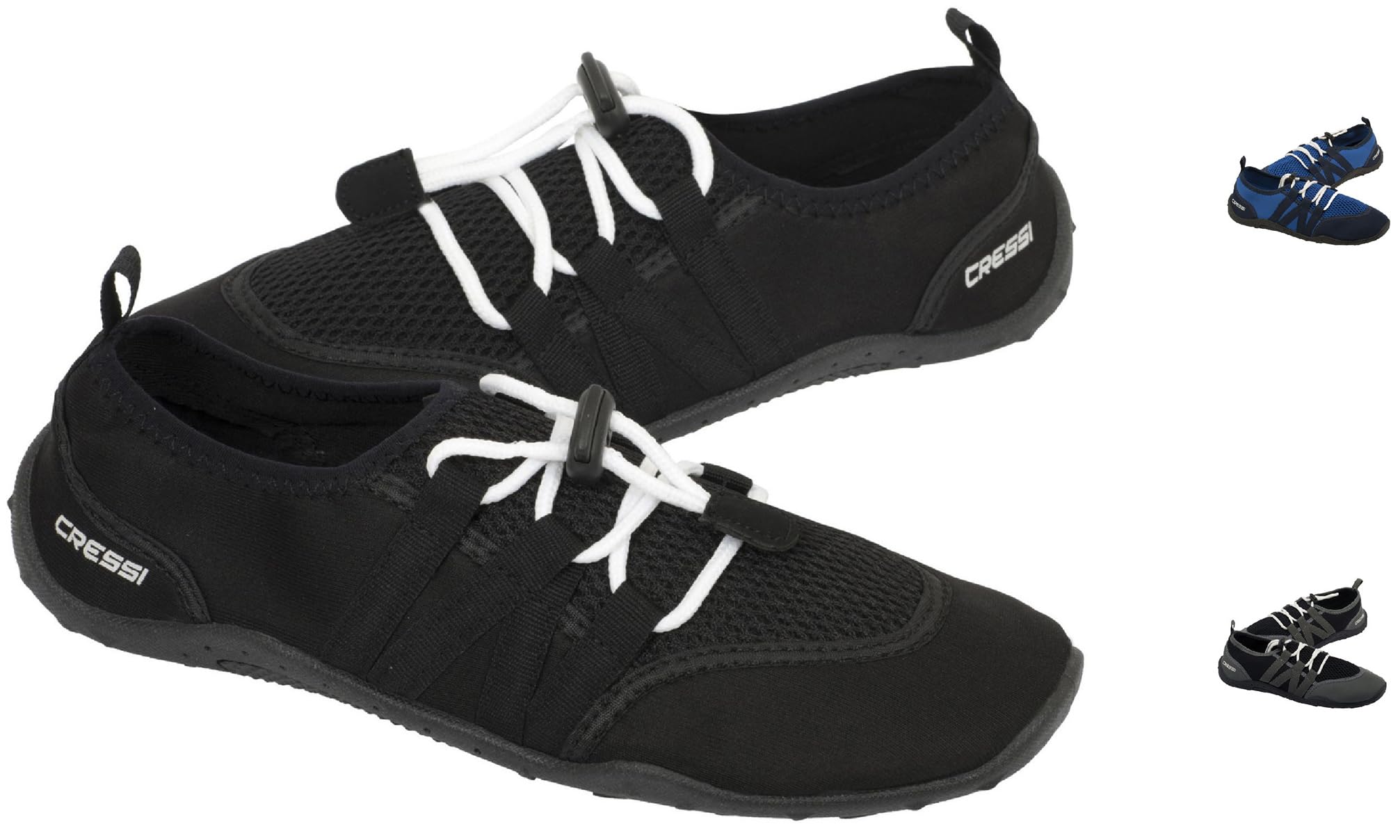 **CRESSI Unisex Elba Pool Shoes - Lightweight Quick-Dry Water Shoes for Swimming, Beach, Aqua Fitness & Water Sports**