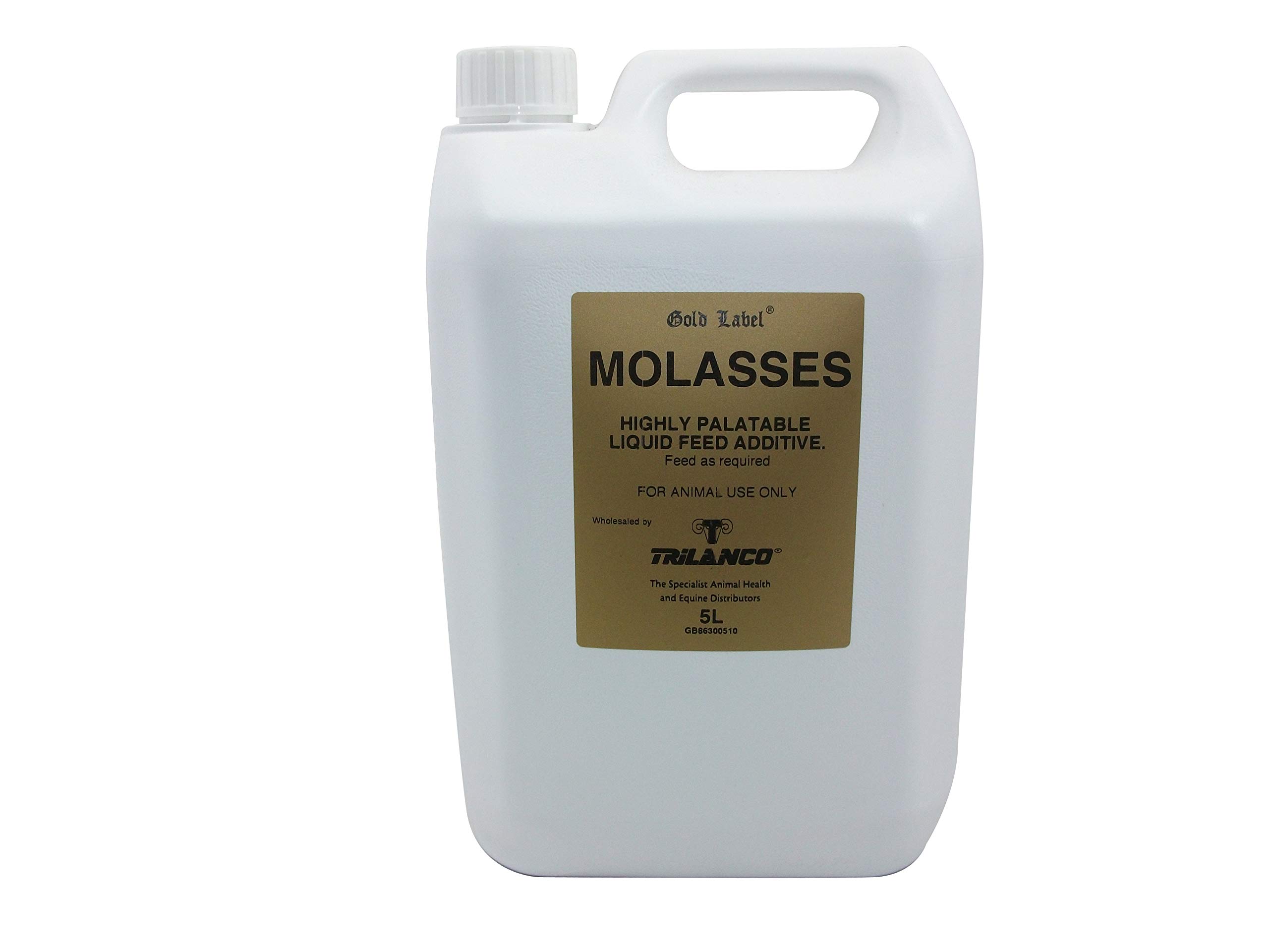 Organic Blackstrap Molasses 5L (1.32 Gallon) - Unsulfured, Rich in Iron & Minerals - Perfect for Baking, Cooking, and Natural Remedies
