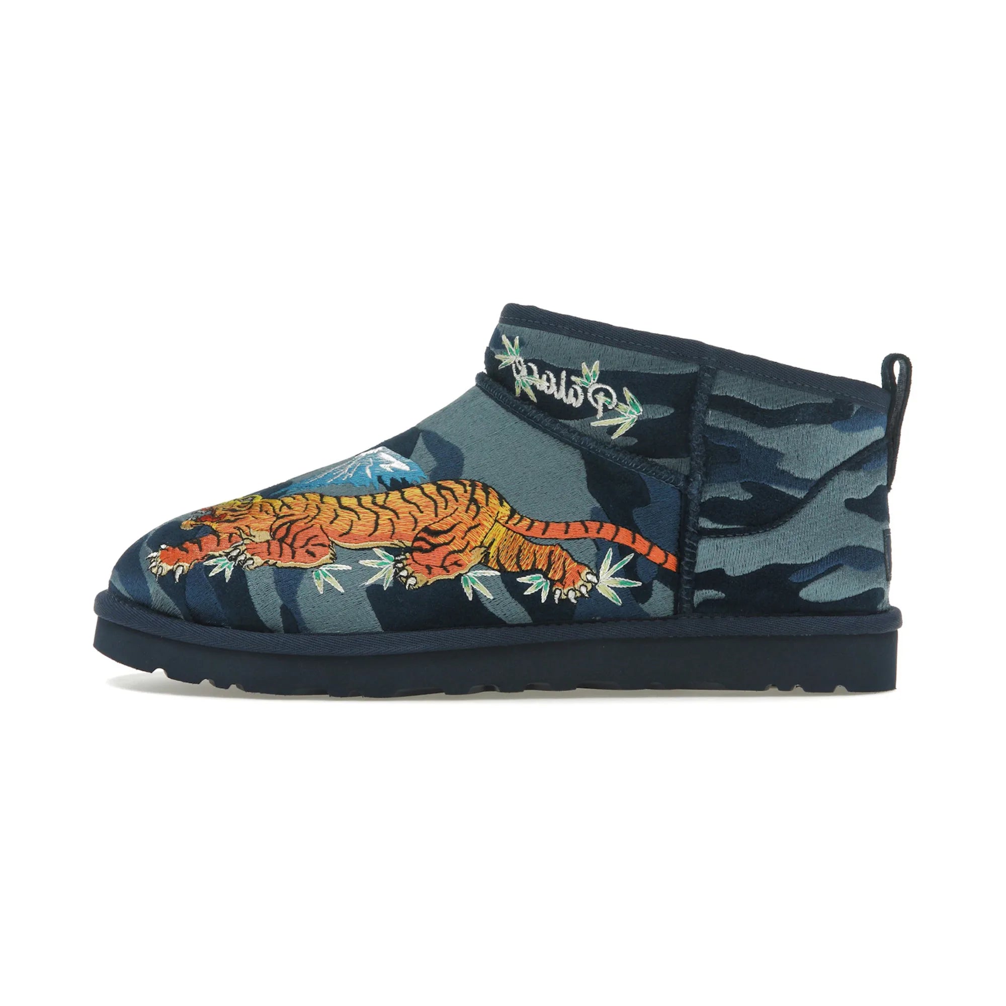 UGG Classic Ultra Mini Boots for Women - Palace Navy Camo Waterproof Winter Boots | Cozy & Stylish for Cold Weather, Snow, and Outdoor Activities
