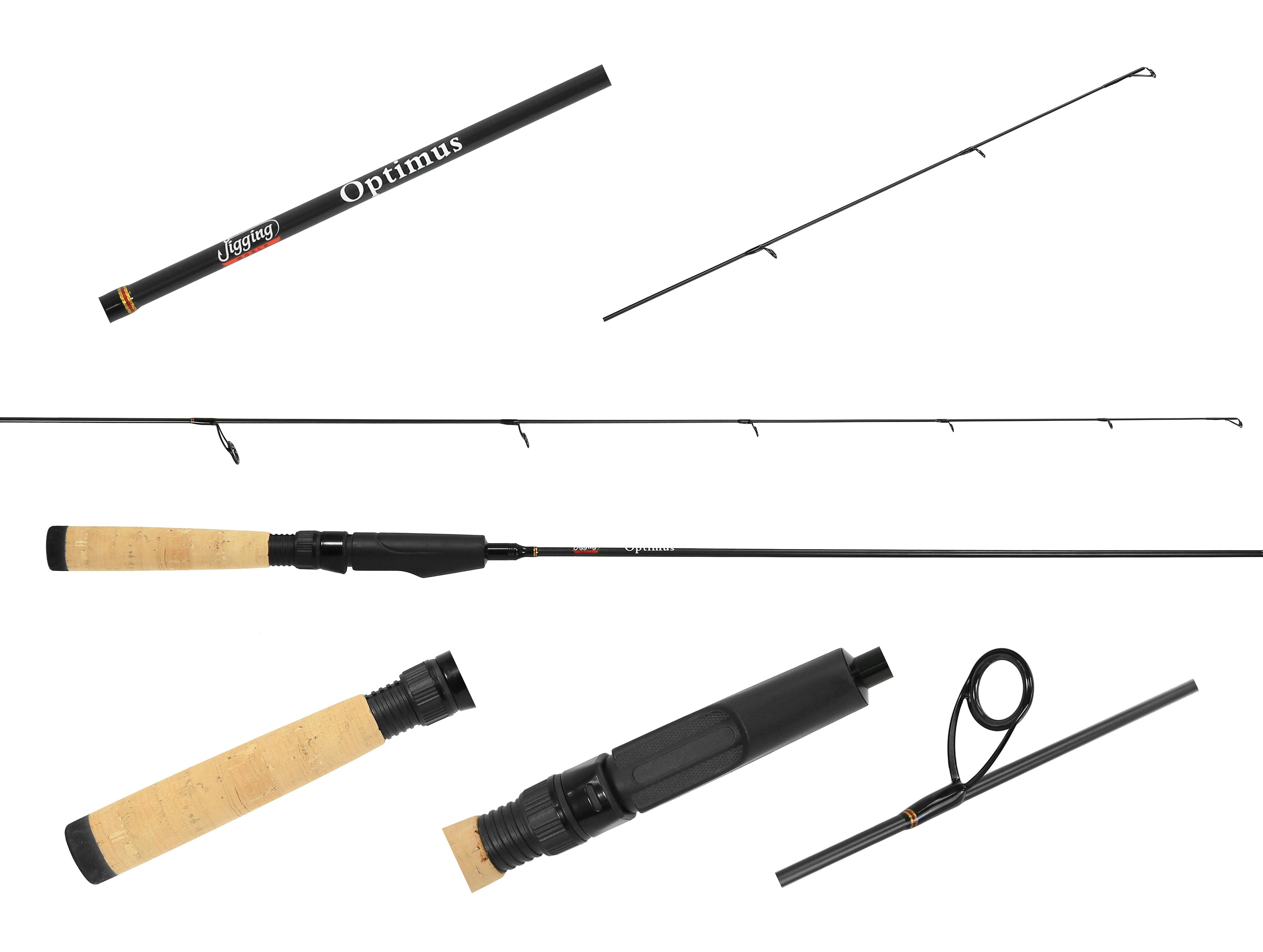 Jigging World Optimus Spinning Trout Rod - Lightweight Fishing Rod for Trout, Bass & Panfish - Perfect for Freshwater & Stream Fishing Adventures