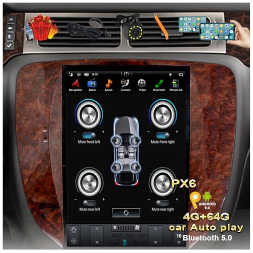 PX6 Hexa core 4G+64G+DSP+Car Auto Play