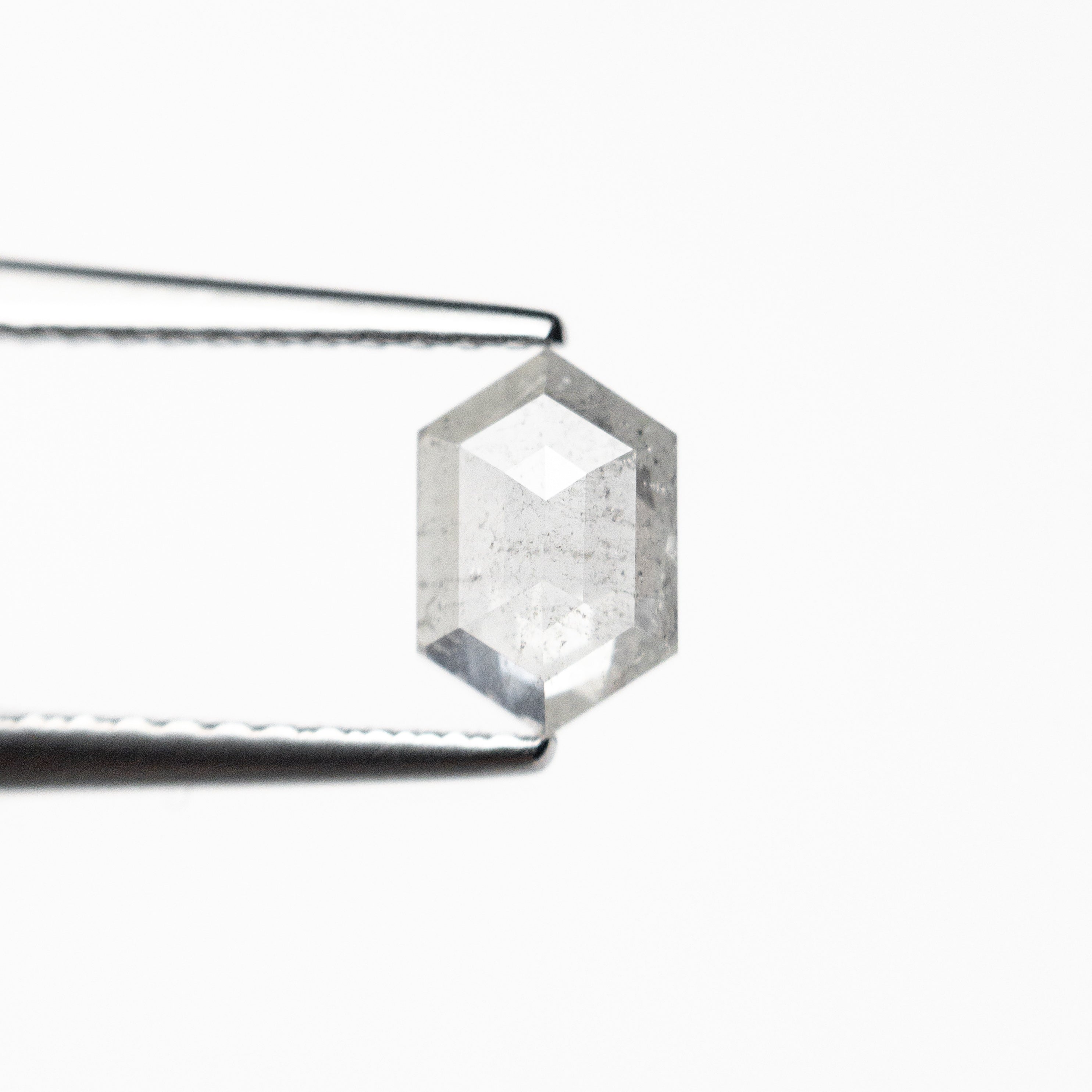 0.64ct Natural Hexagon Rose Cut Loose Gemstone 6.83x4.56x2.18mm for Jewelry Making - Perfect for Engagement Rings, Earrings & Necklaces