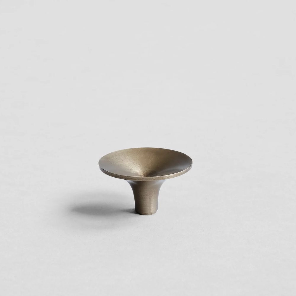 101 COPENHAGEN Brass Cabinet Knobs and Hooks Set of 2 - 3 Sizes for Drawers, Cabinets, Wardrobes and Furniture Hardware