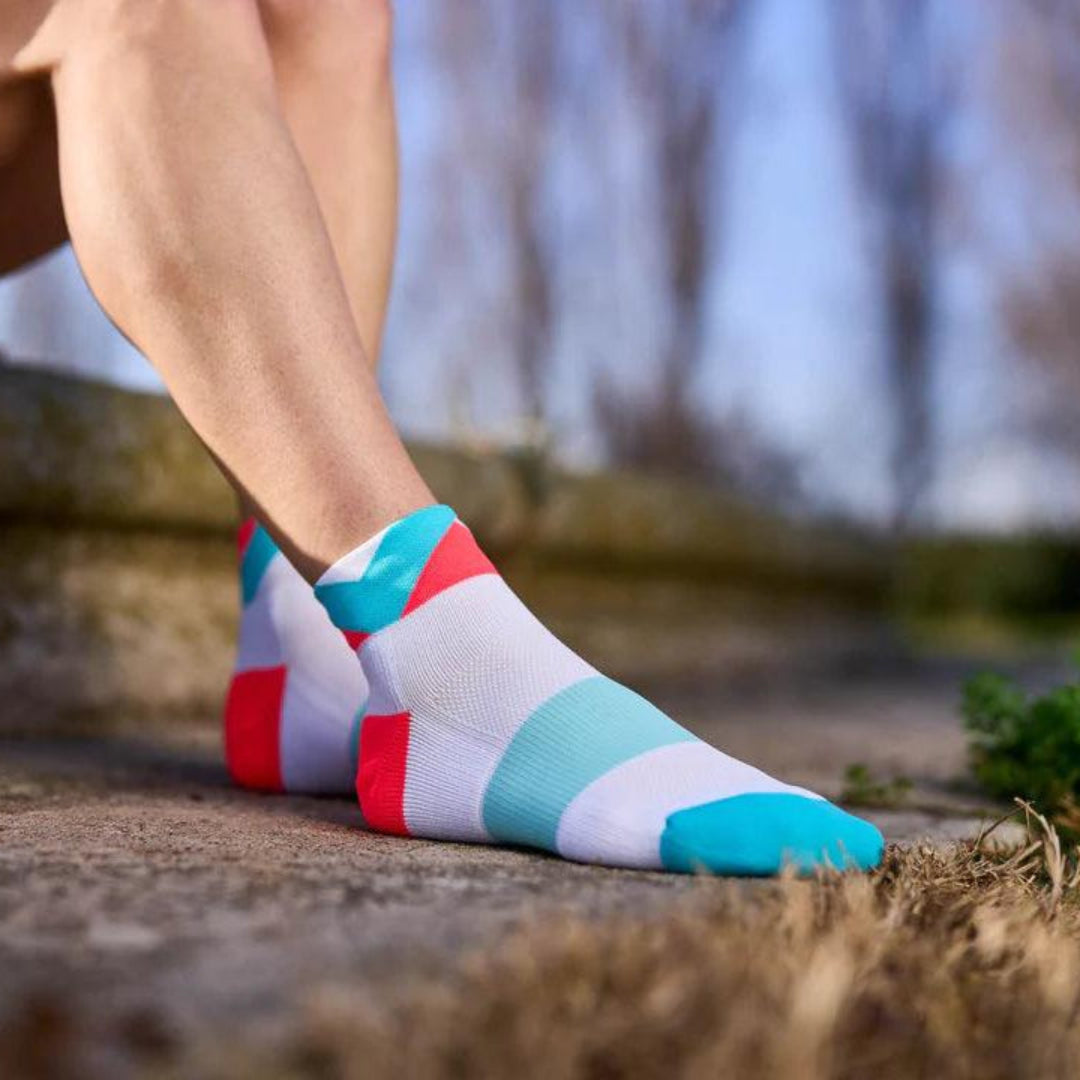 Incylence Running Peaks Short Running Socks - Lightweight Performance Socks for Men & Women - Perfect for Marathon, Trail Running & Gym Workouts