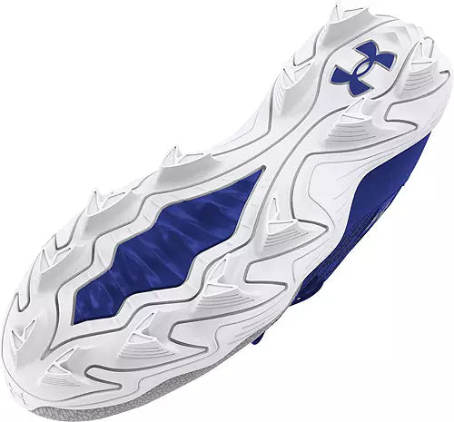 UA Youth Harper 9 RM Baseball Cleats - Royal Blue (3027452-102) - Lightweight & Durable for Youth Baseball Games & Training