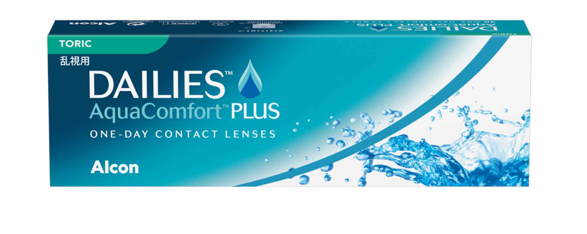 Dailies AquaComfort Plus Toric Contact Lenses - Monthly Disposable for Dry Eyes & Astigmatism - Perfect for Active Lifestyles & All-Day Comfort
