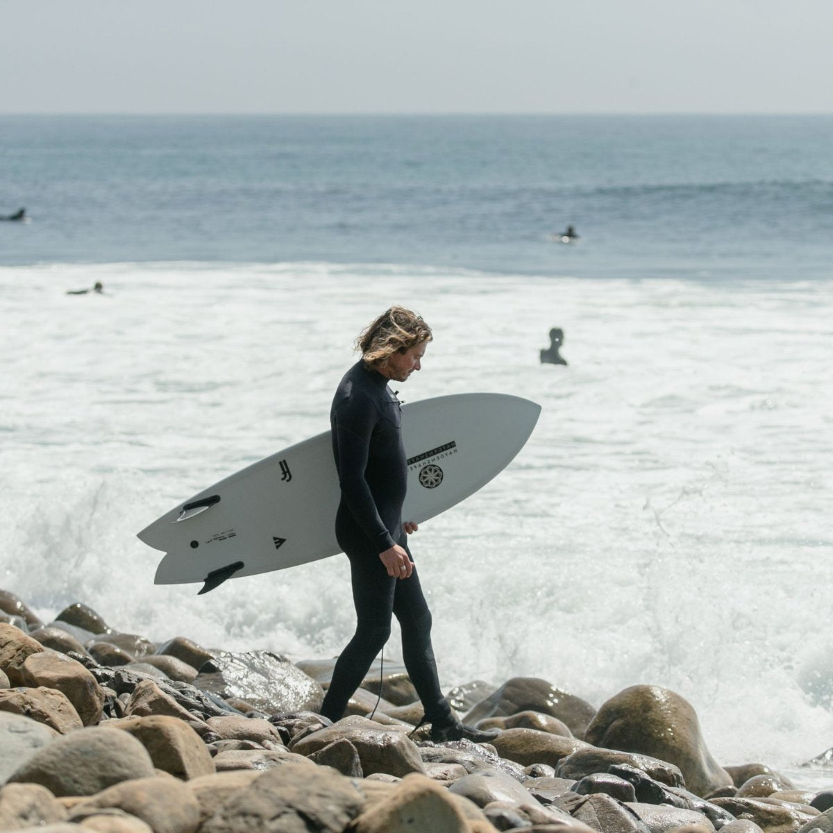 Haydenshapes Hypto Krypto Twin 6'6 Surfboard - High Performance PU Surfboard with Futures Twin Fin Set - Perfect for Small to Medium Waves and All-Around Surfing