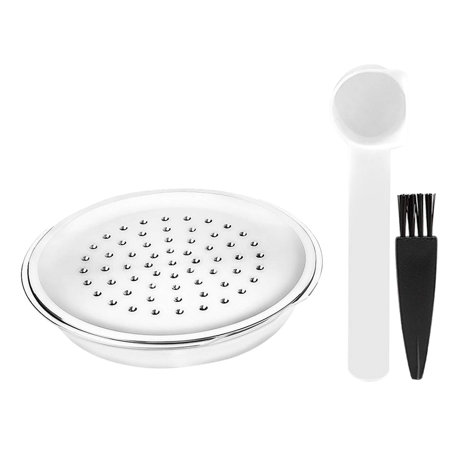 MagiDeal Stainless Steel Reusable Coffee Caps for Espresso Machines - Durable Coffee Filter Tools & Accessories for Home, Office, and Cafe Use