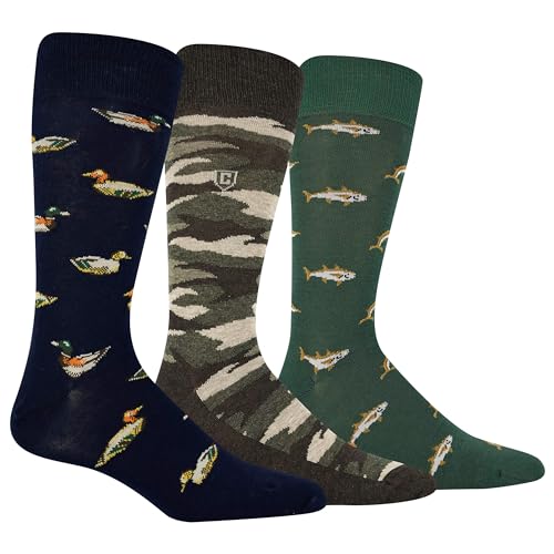 Ducks, Camo, Fish (Navy)