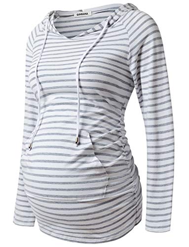 White With Grey Stripe