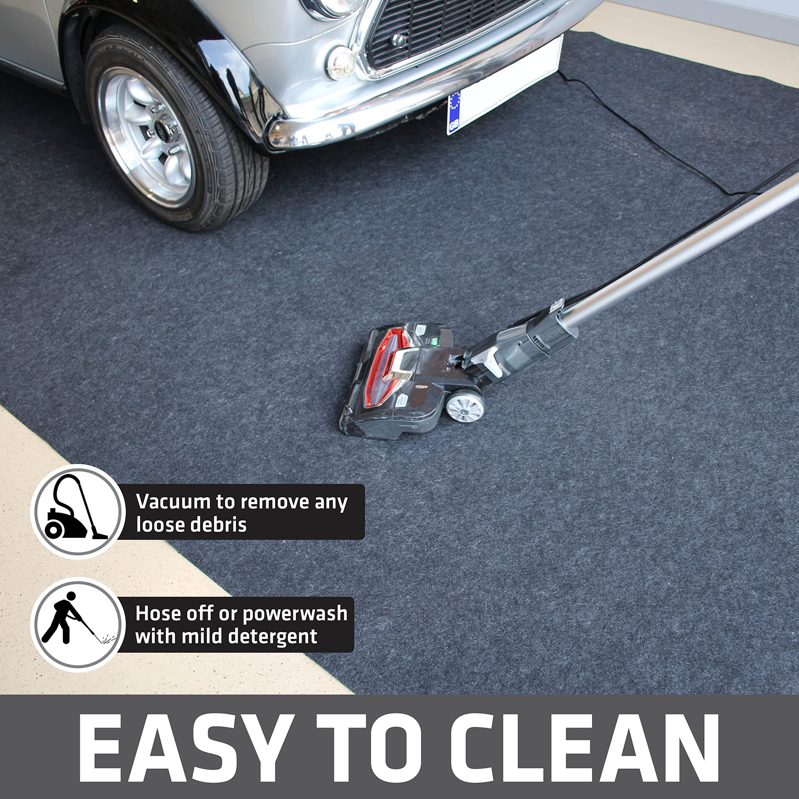 Drymate Premium Garage Floor Mat 17' x 7'4