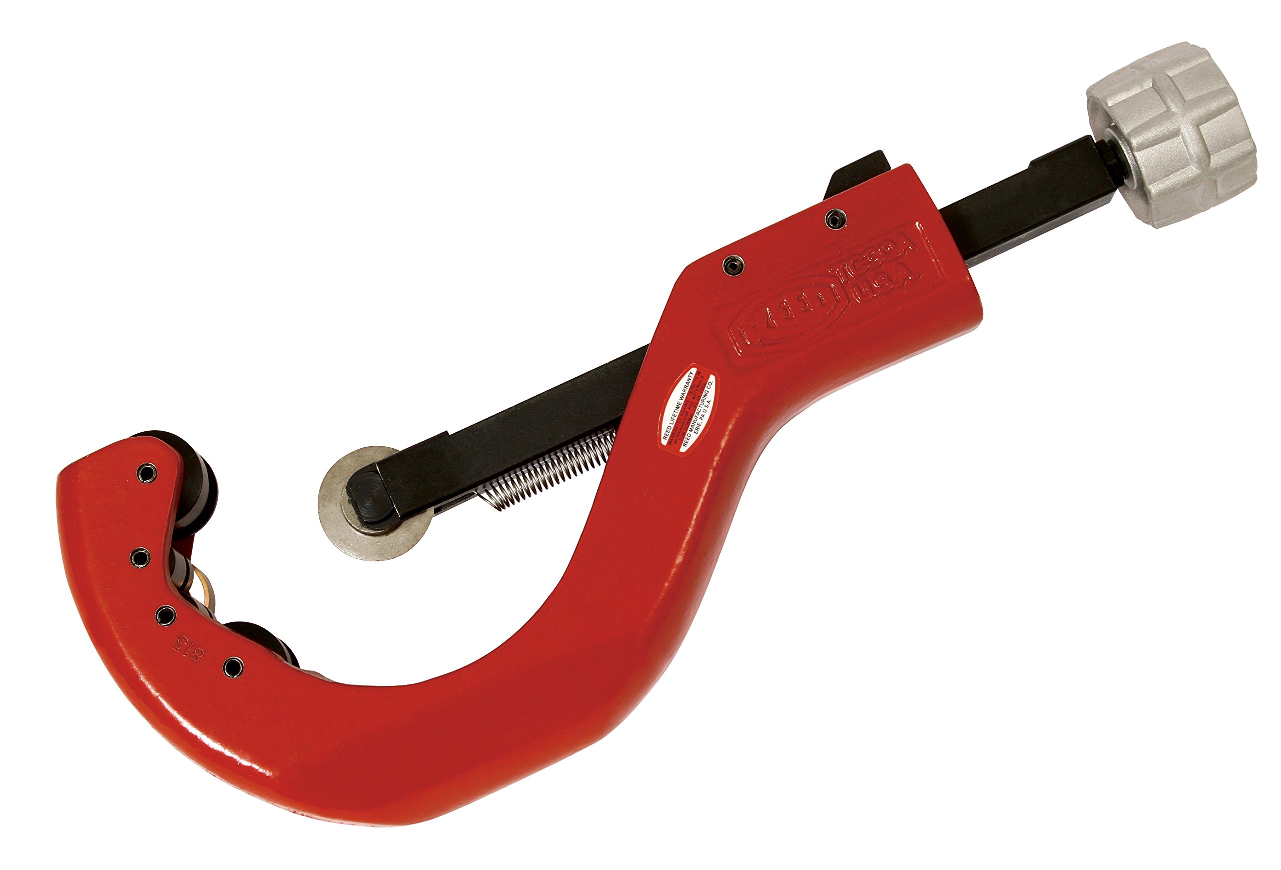 TC3Q Quick Release Tubing Cutter - 11 Inch Reed Tool for Copper, Aluminum & Plastic Pipes | Perfect for Plumbing, HVAC & DIY Home Repairs