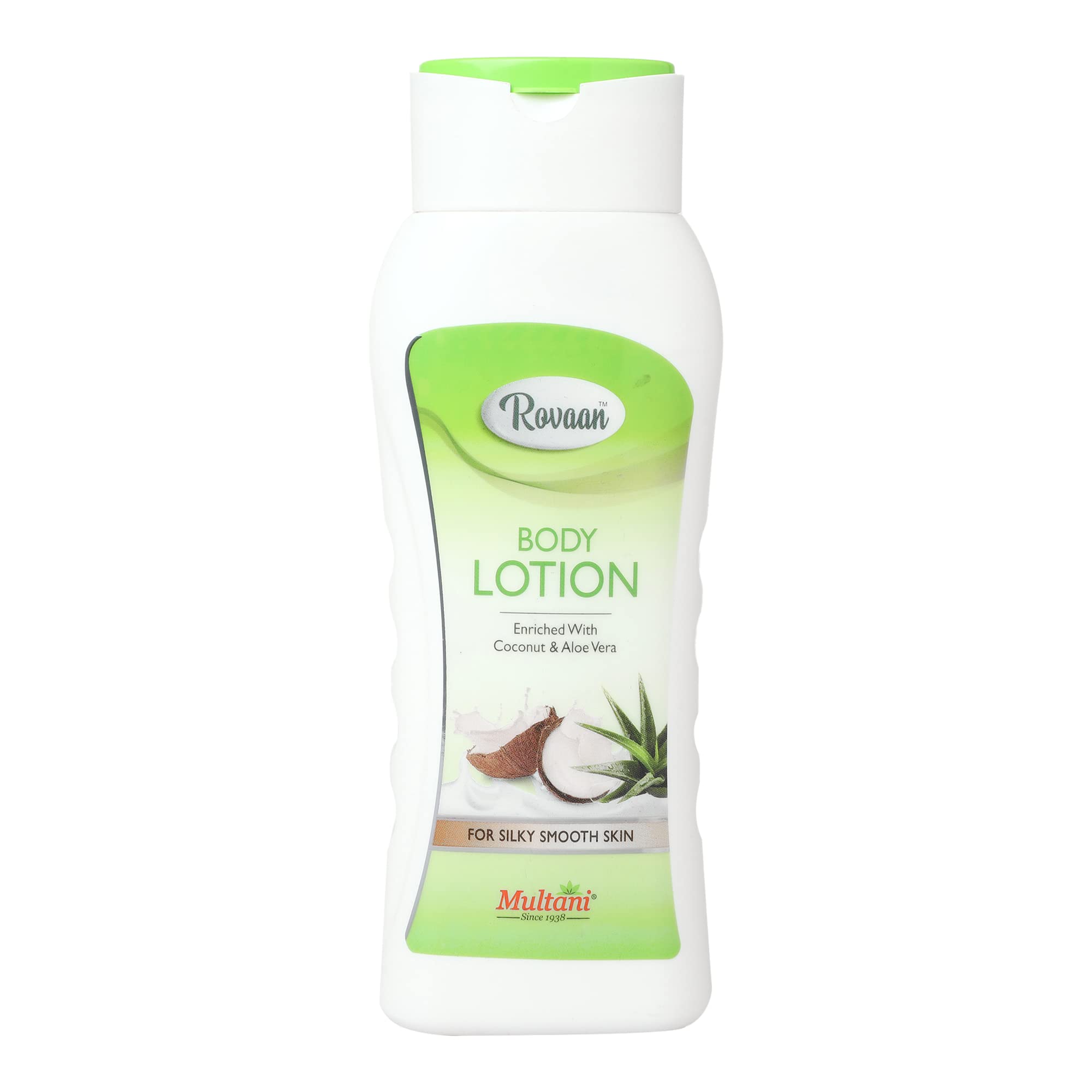 Nourishing Multani Rovaan Body Lotion with Shea Butter, Coconut & Aloe Vera | Deep Moisturizing Cream for Dry Skin | Skin Brightening & Hydrating Body Milk for All Seasons | 200ml | Perfect for Daily Skincare Routine & Post-Shower Hydration