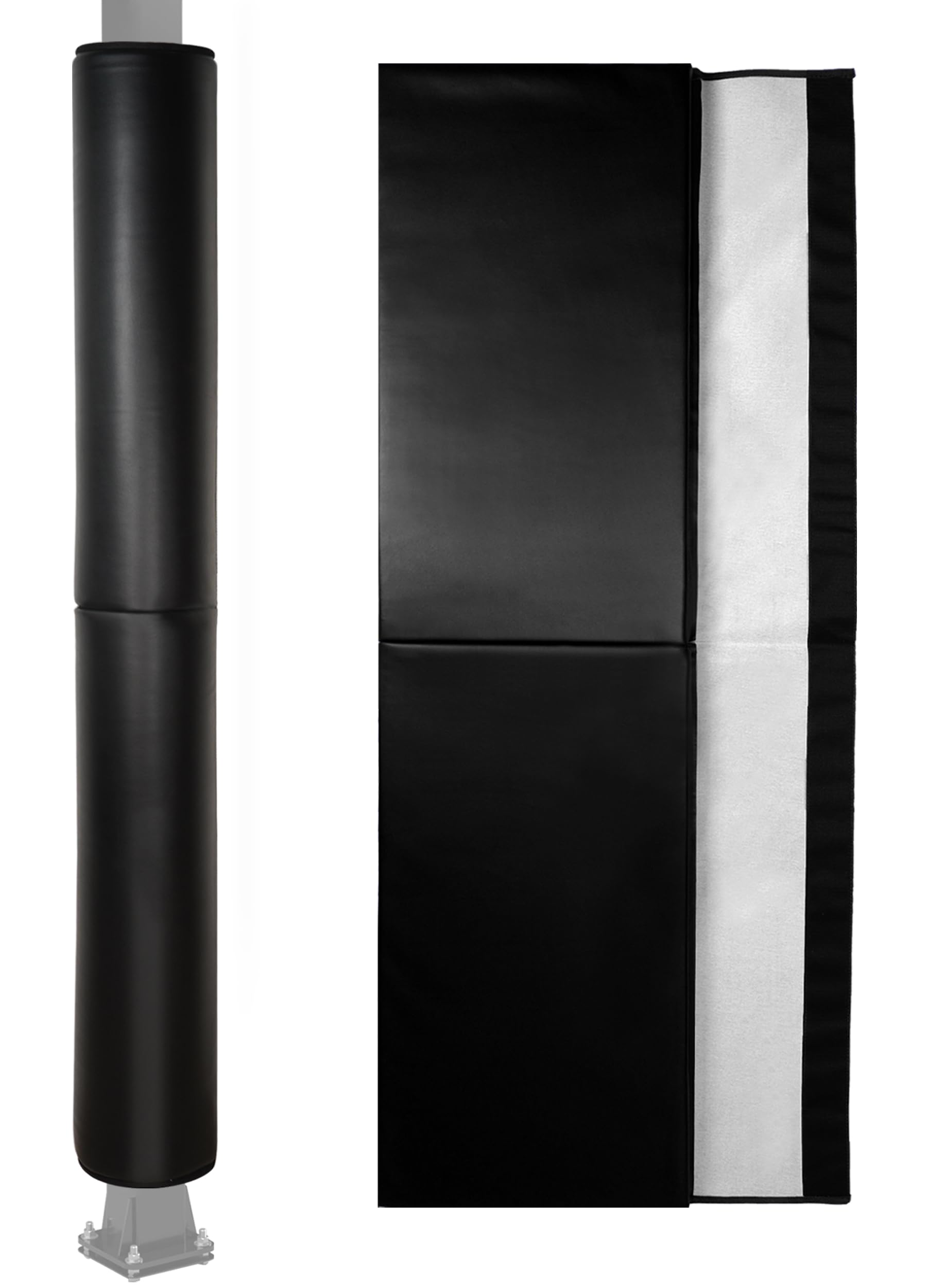 6 Feet Tall Round and Square Pole Pads - Heavy Duty 2
