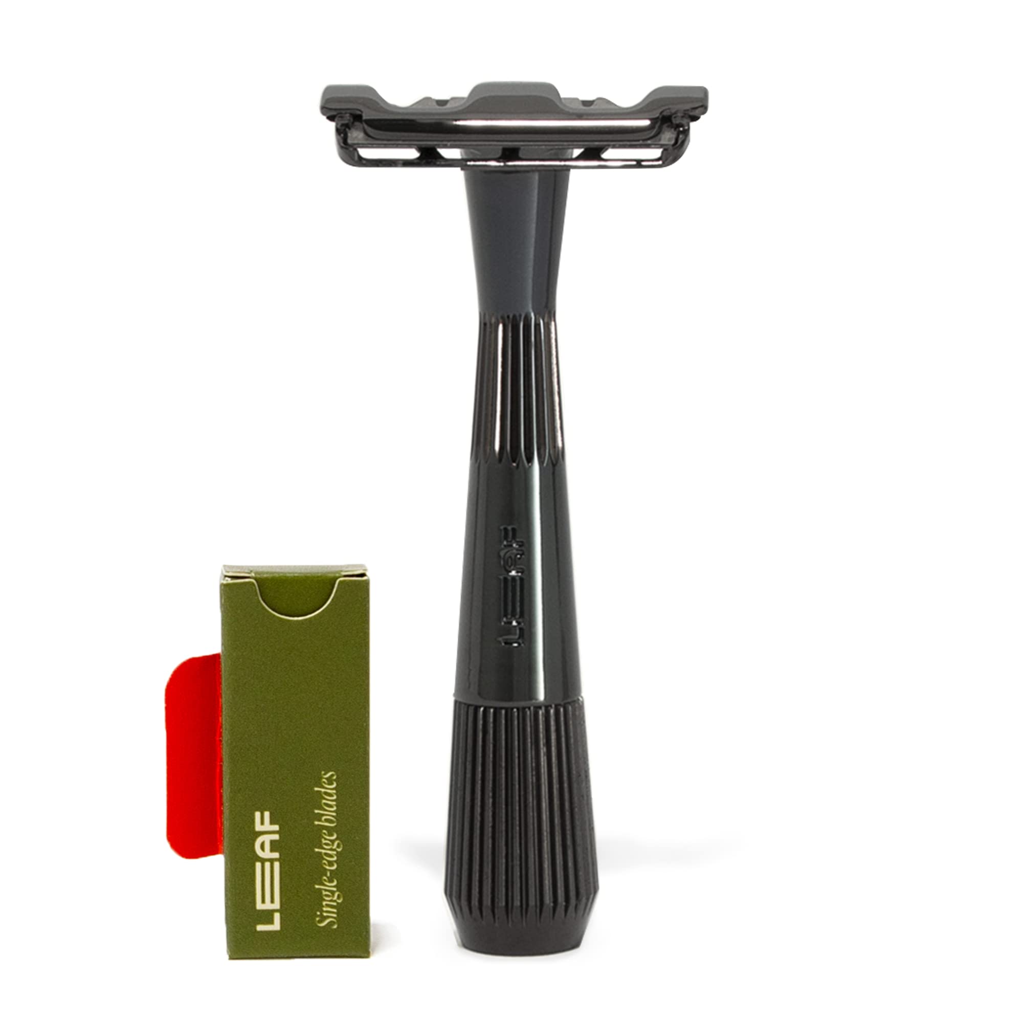 Leaf Shave | Thorn Razor, Mercury - Eco-Friendly Stainless Steel Safety Razor for Men & Women | Single-Blade Shaving for Coarse Hair | Perfect for Face Shaving & Travel Grooming